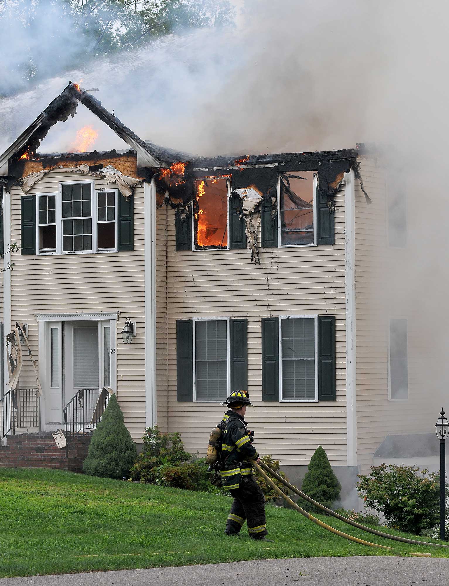Plane into House