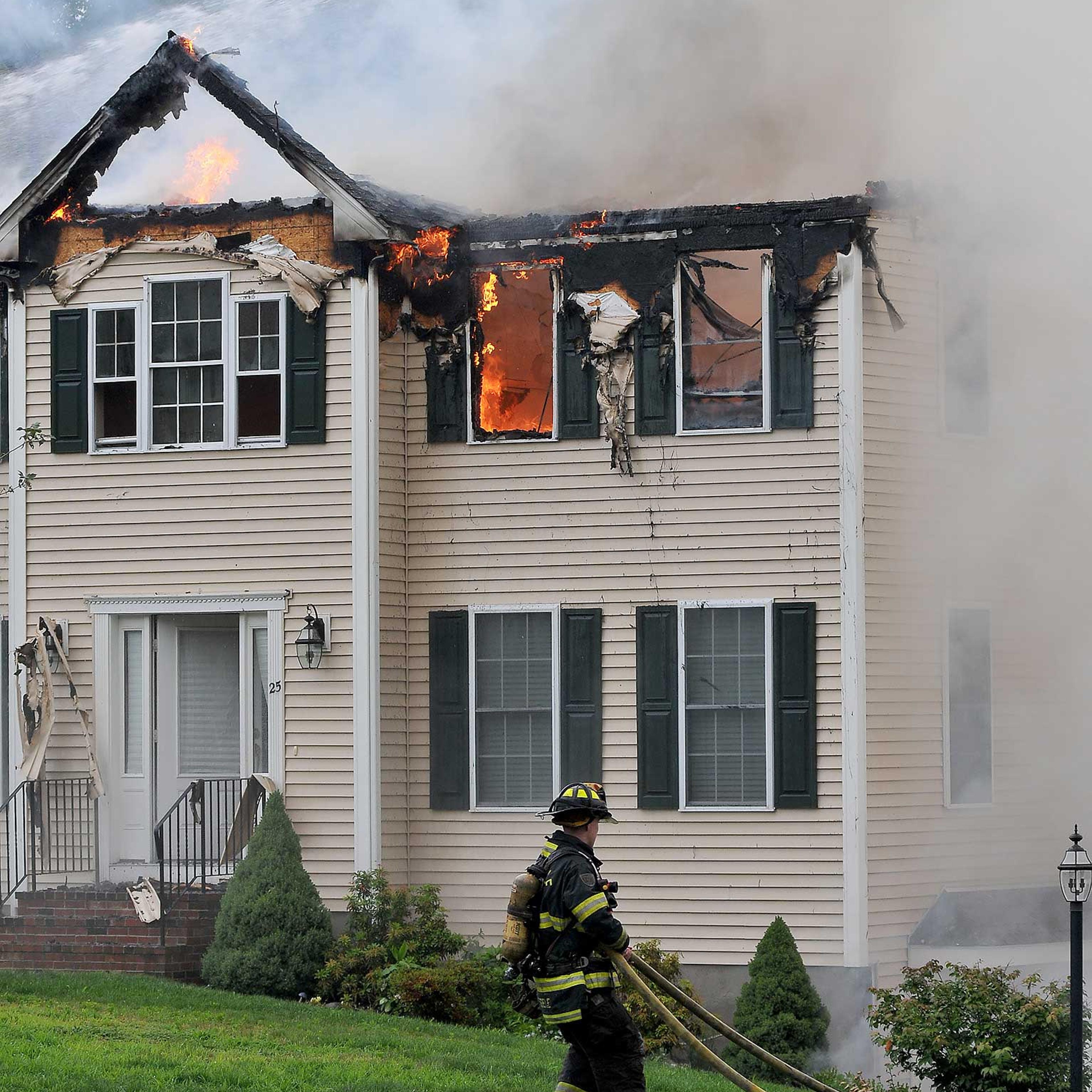 Plane into House