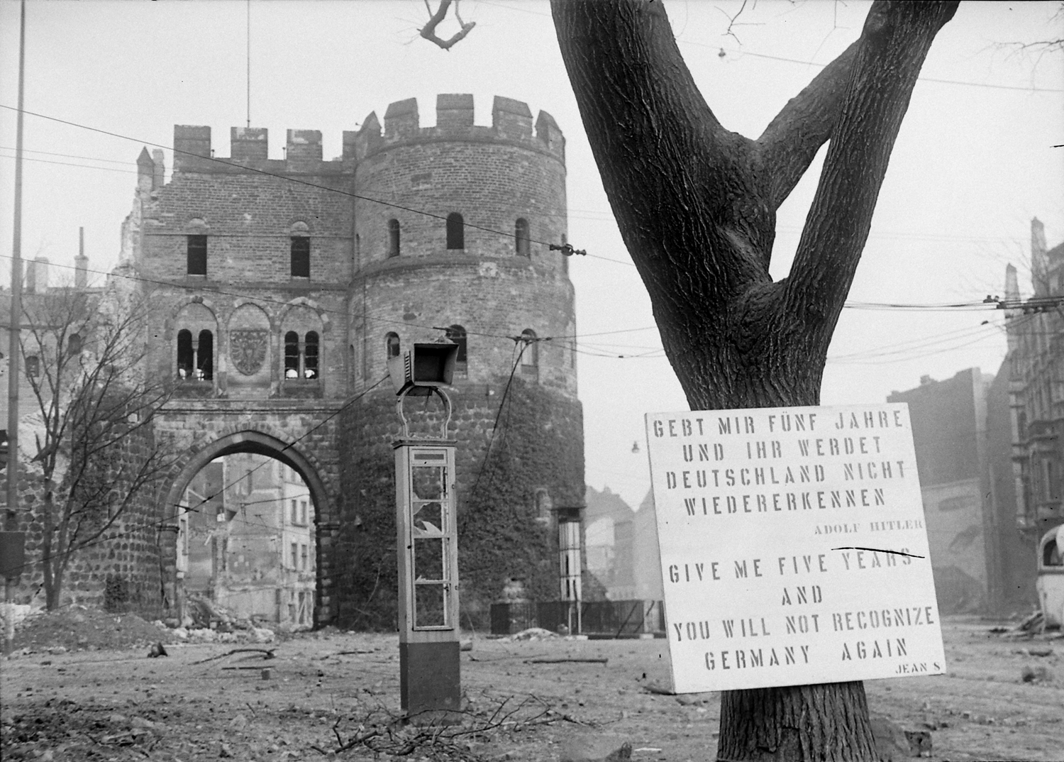 Photos of World War II Battlefield Signs