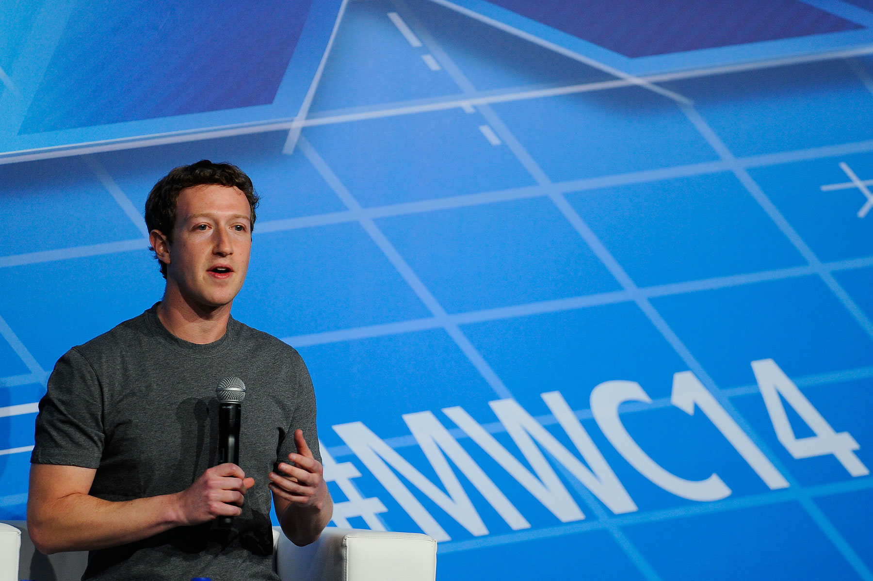 Mark Zuckerberg Attends Mobile World Congress
