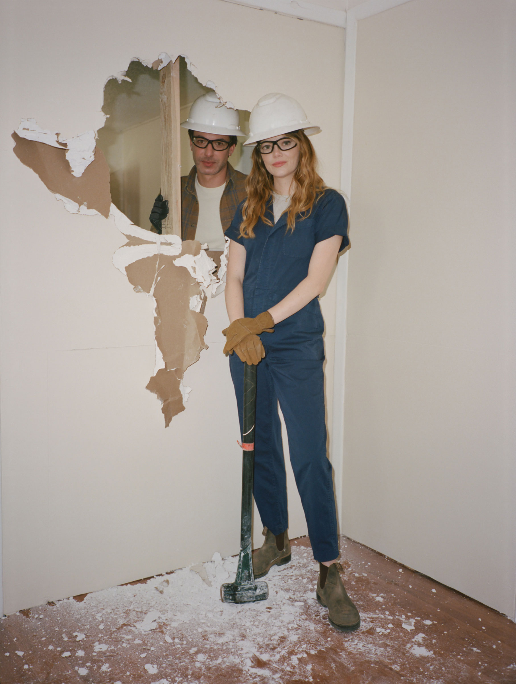 Nathan Fielder as Asher and Emma Stone as Whitney in The Curse
