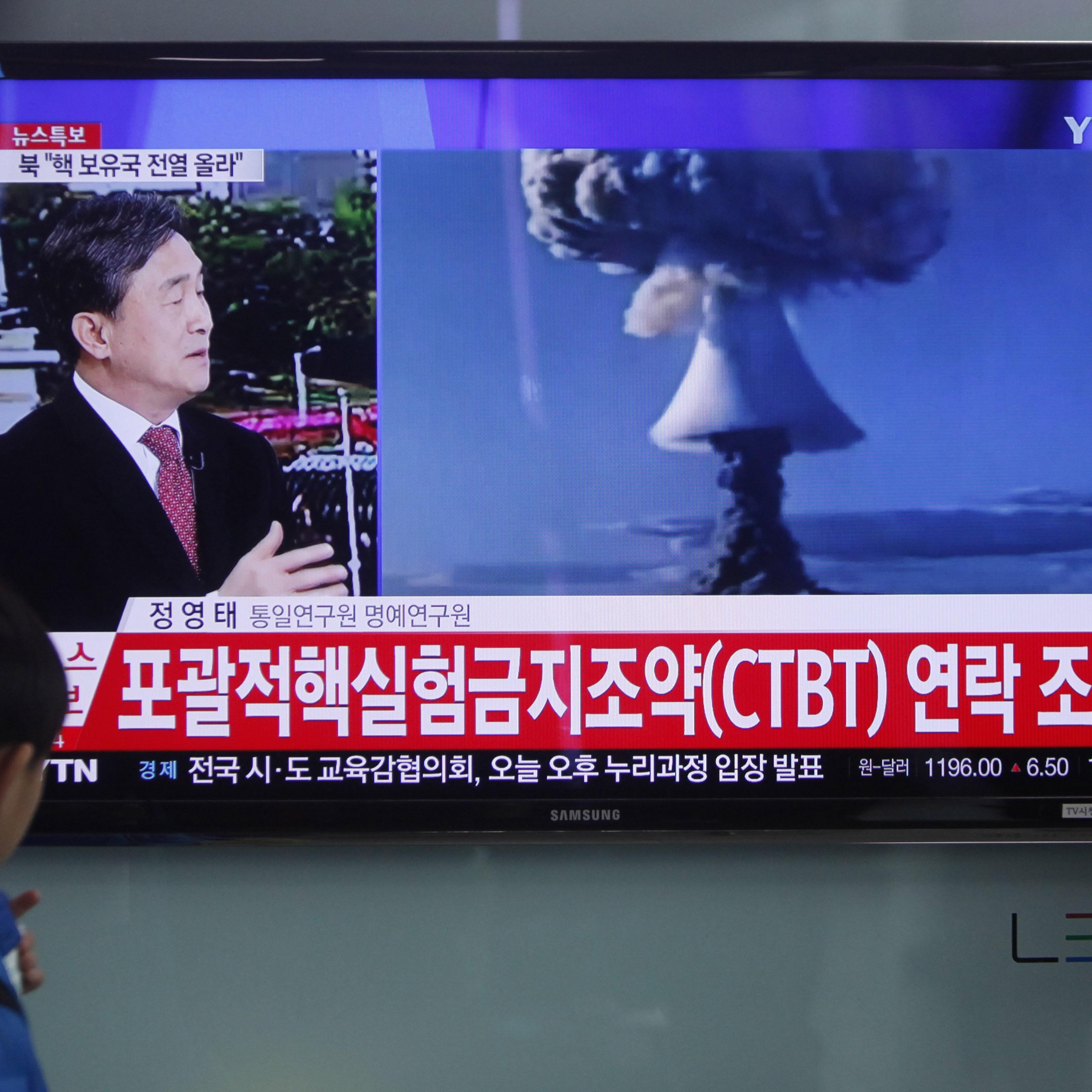 SOUTH-KOREA-DPRK-FIRST HYDROGEN BOMB-TEST