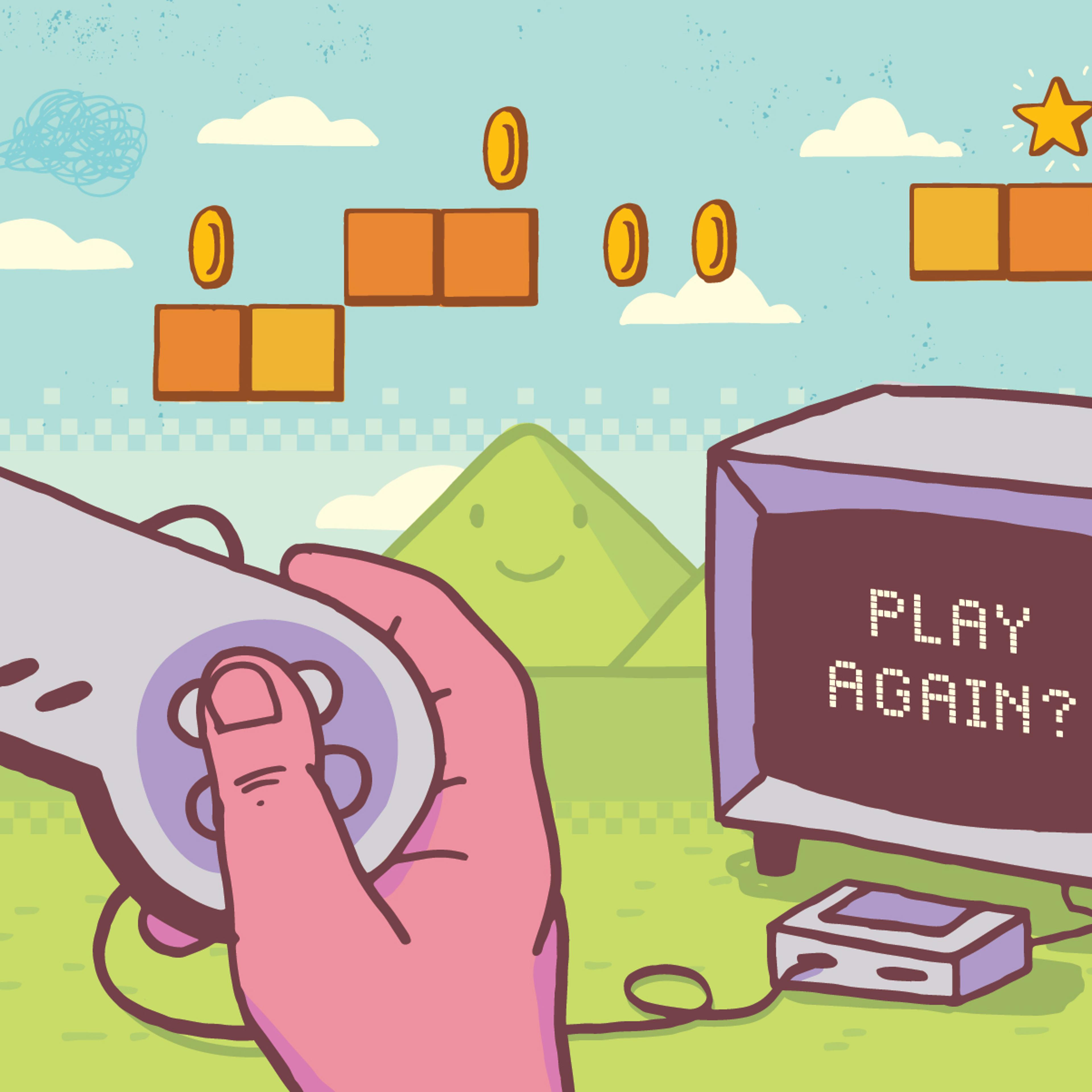 zen-playing-old-video-games