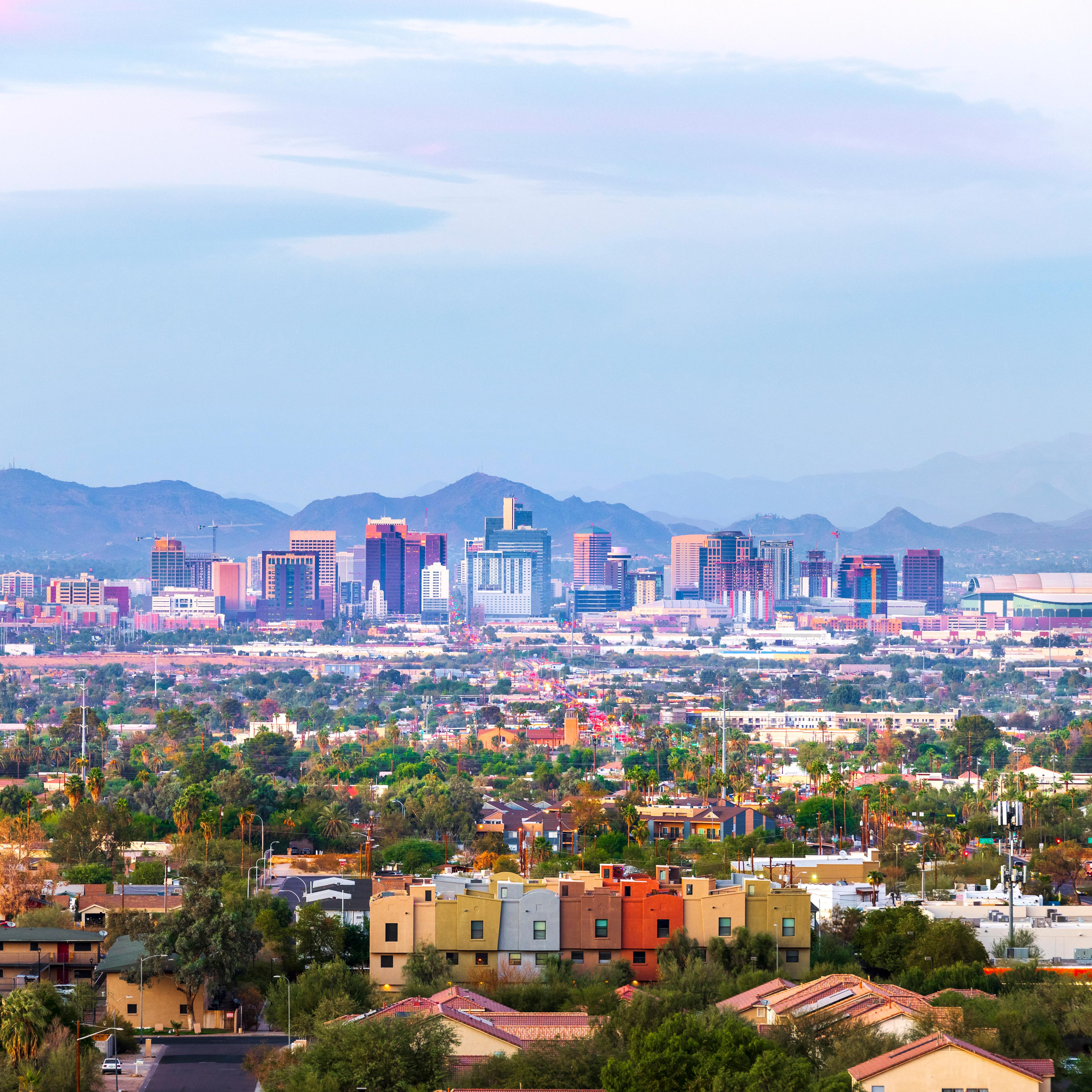 Phoenix, Arizona downtown skyline