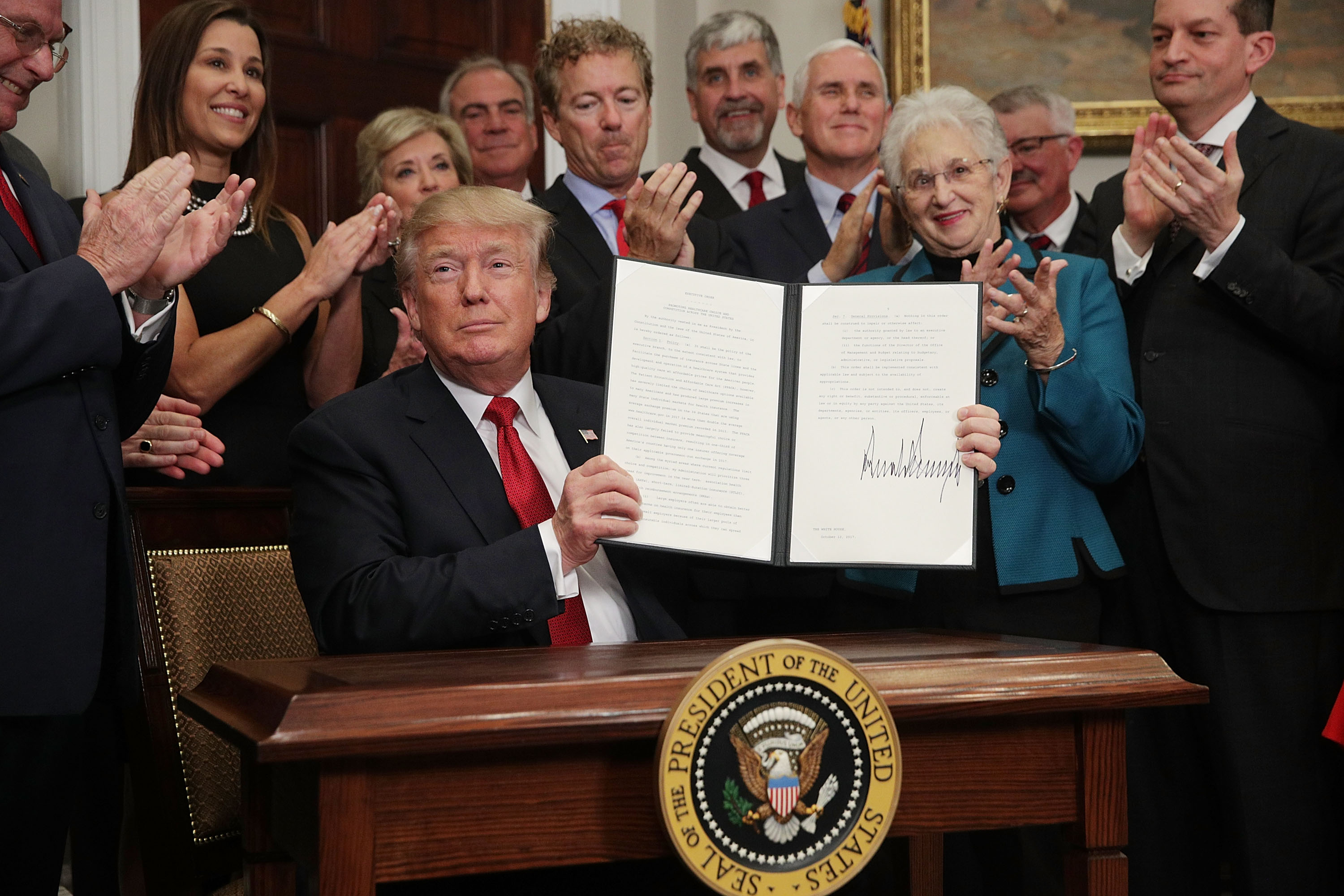 President Trump Obamacare