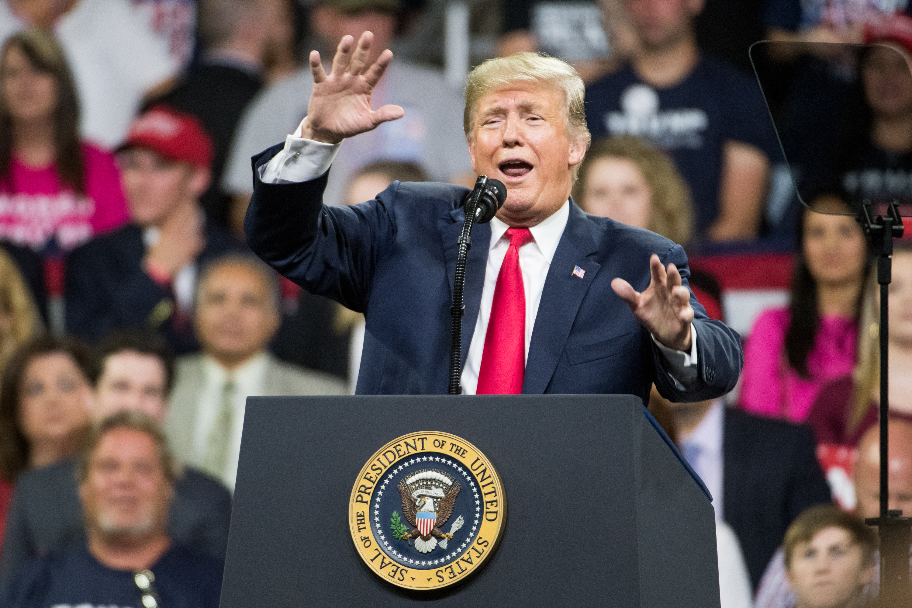 Jimmy Kimmel mocks Donald Trump for ridiculing Christine Blasey Ford at rally