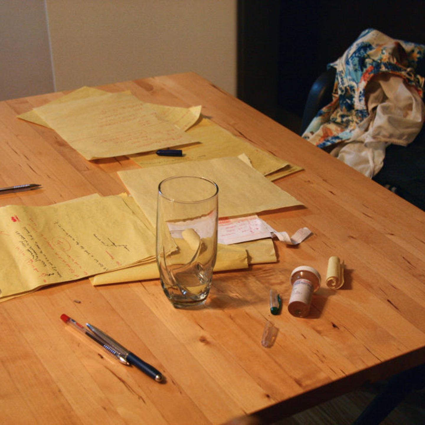 The ADHD treatment Adderall is shown on a table.