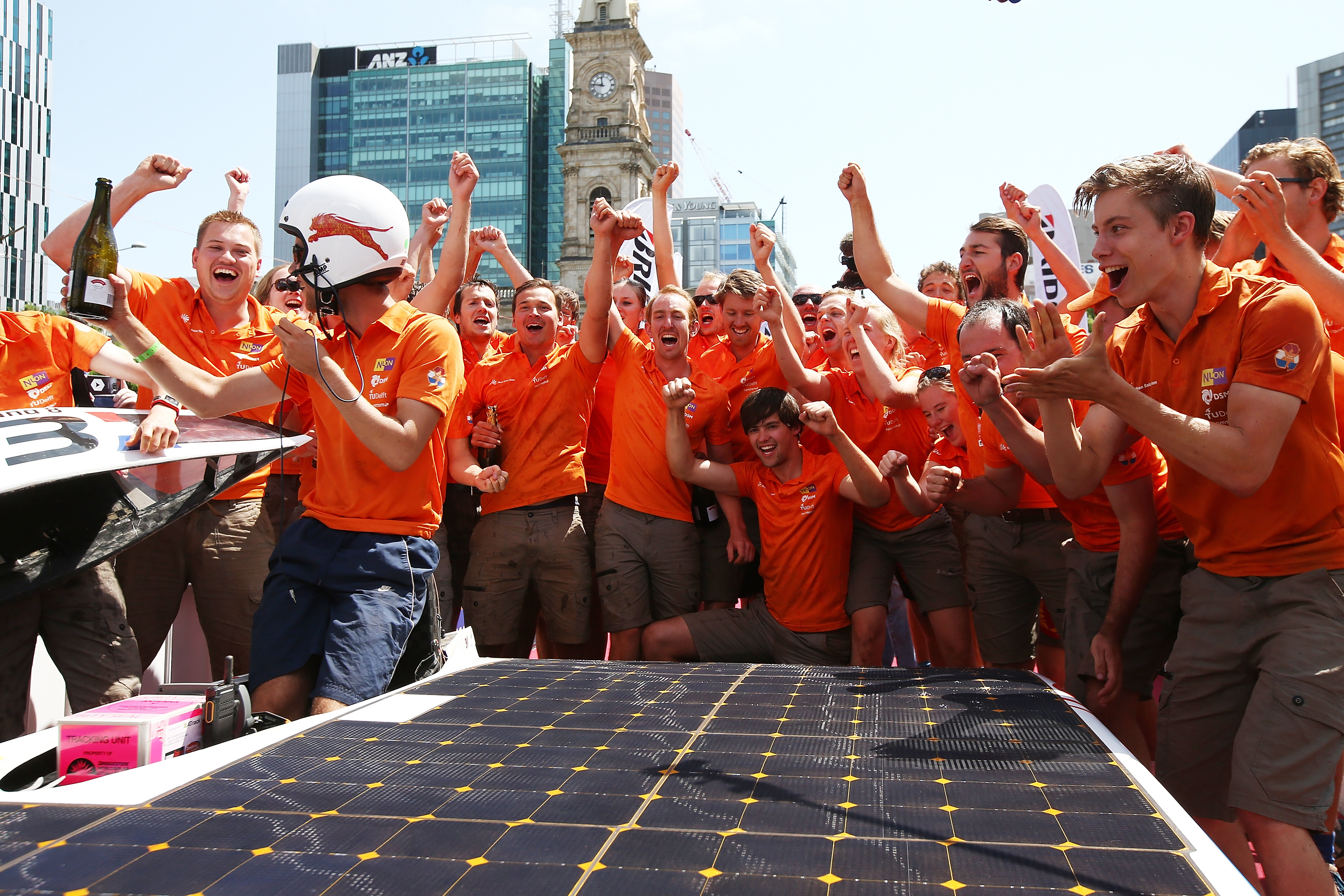 during the 2015 Bridgestone World Solar Challenge at XXXXXX on October 22, 2015 in Adelaide, Australia.