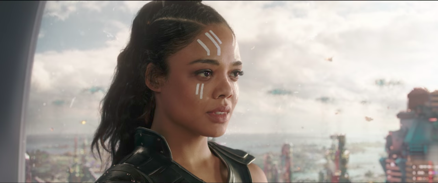 Tessa Thompson in Thor: Ragnarok