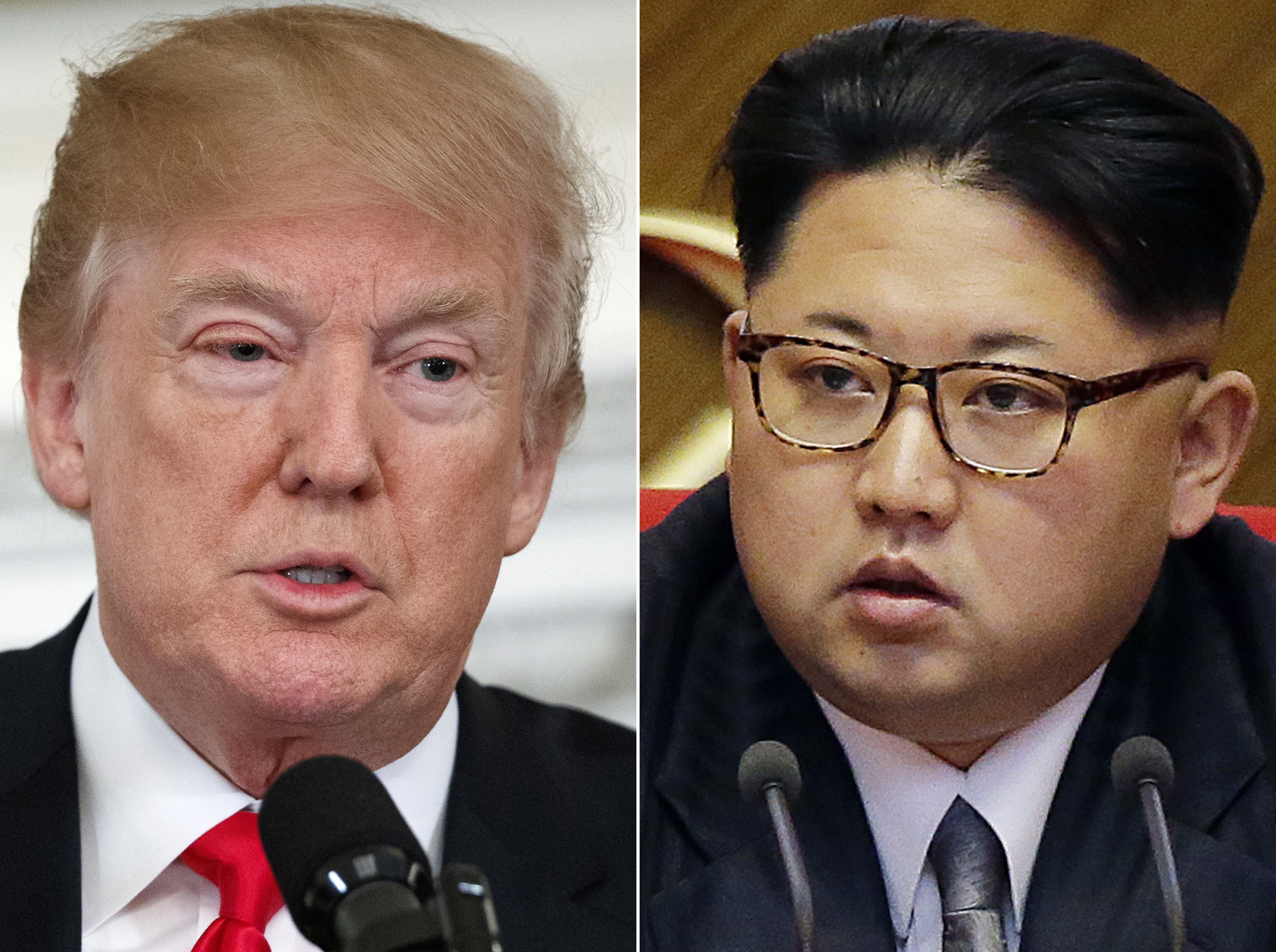 Donald Trump, Kim Jong Un