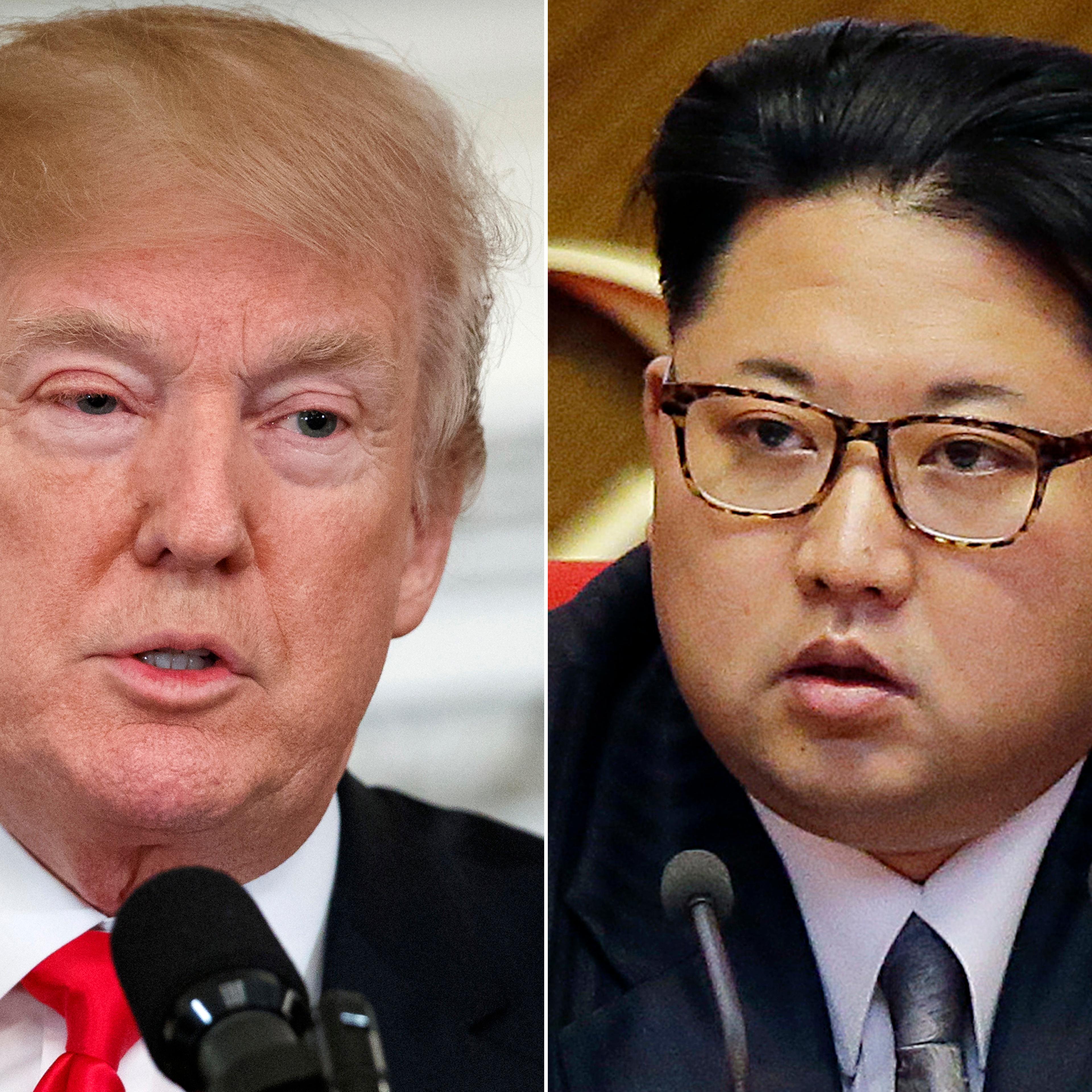 Donald Trump, Kim Jong Un