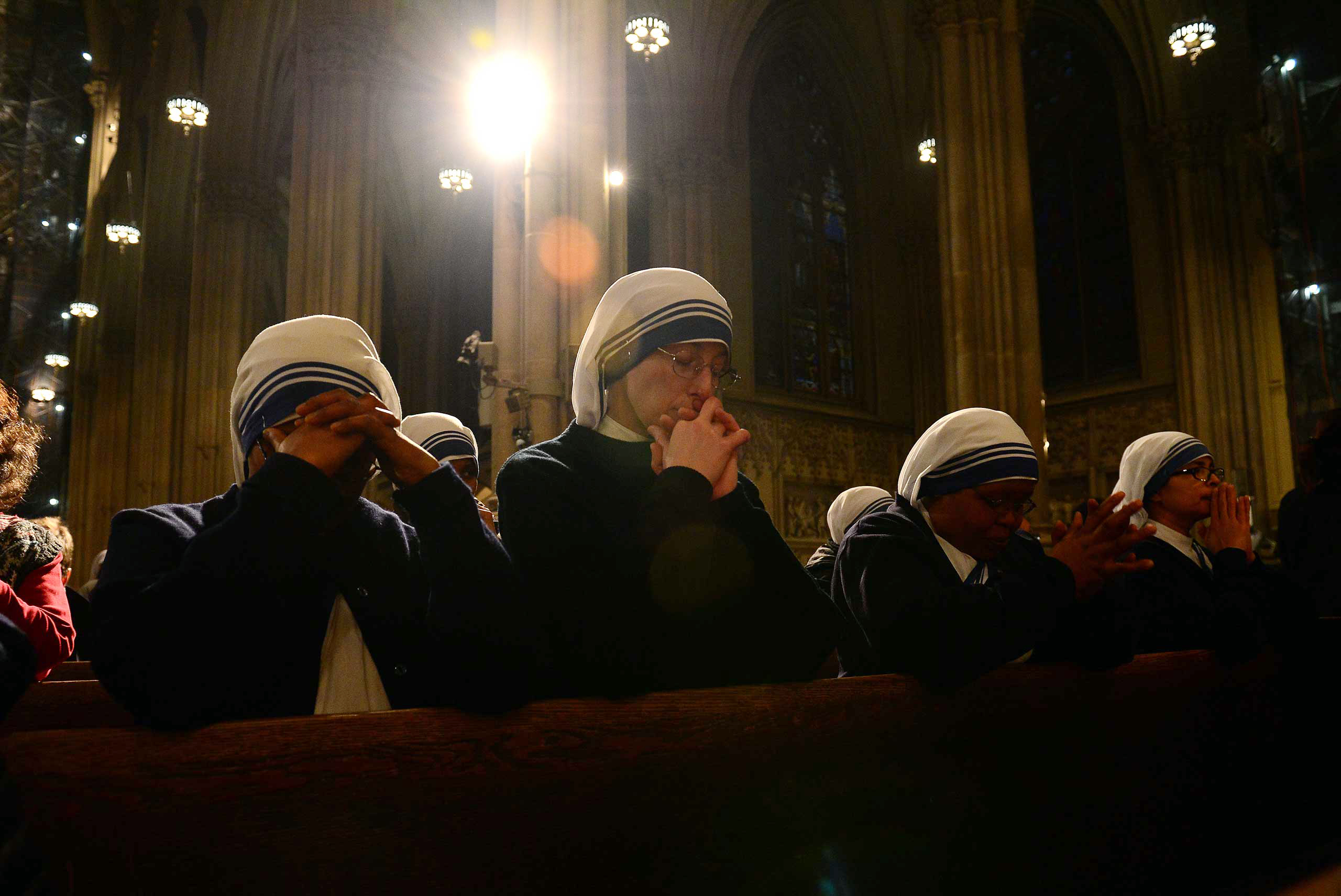 US-RELIGION-POPE-MASS