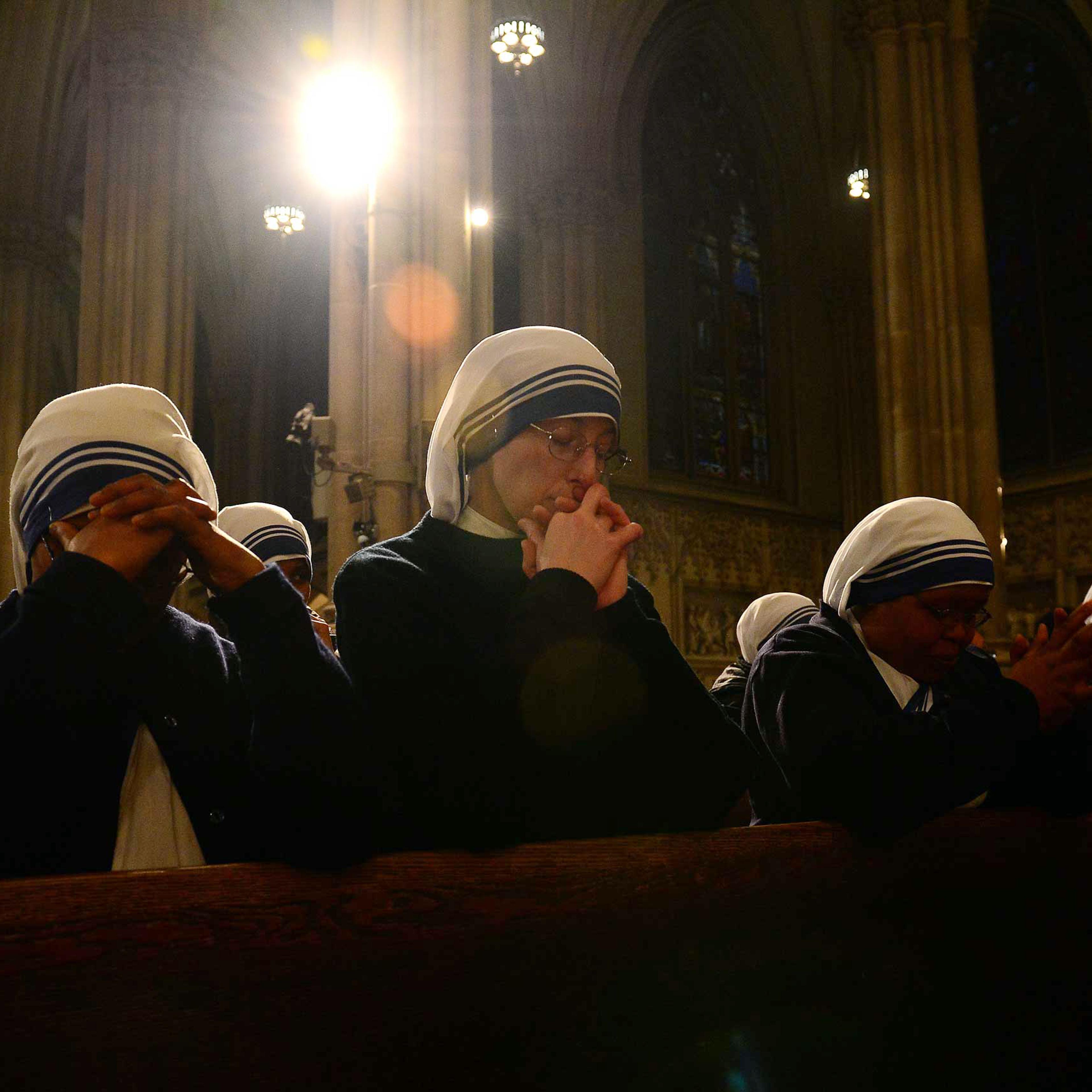 US-RELIGION-POPE-MASS