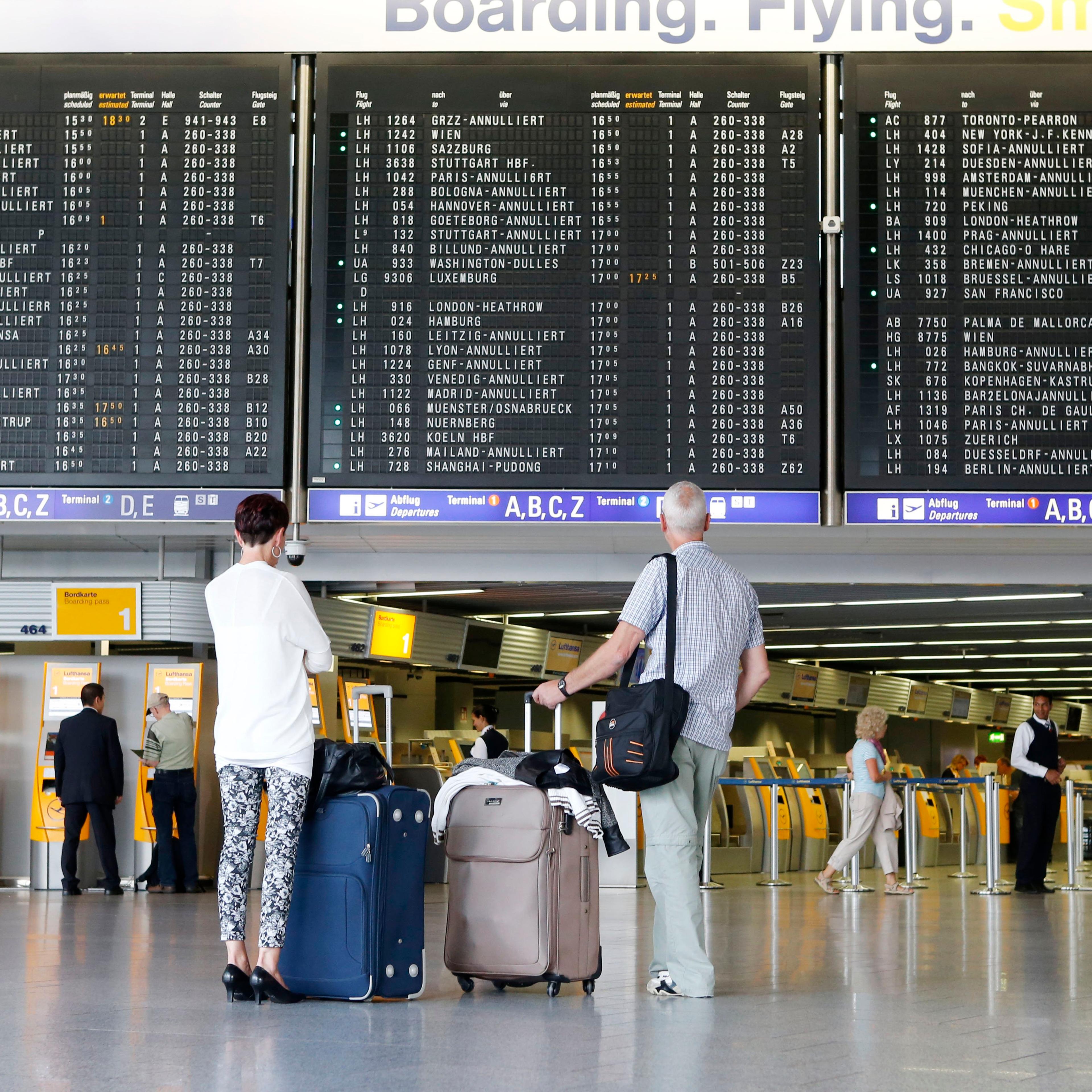 Germany Lufthansa Strike
