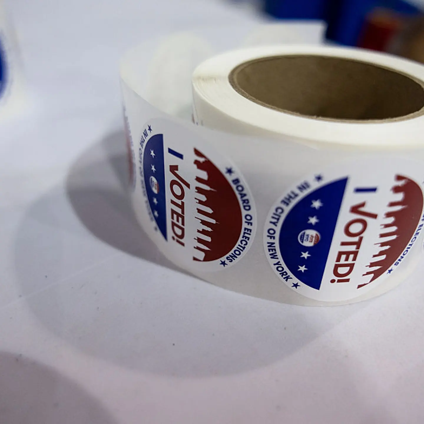 Residents Cast Ballots In New York City Mayoral Democratic Primary Election