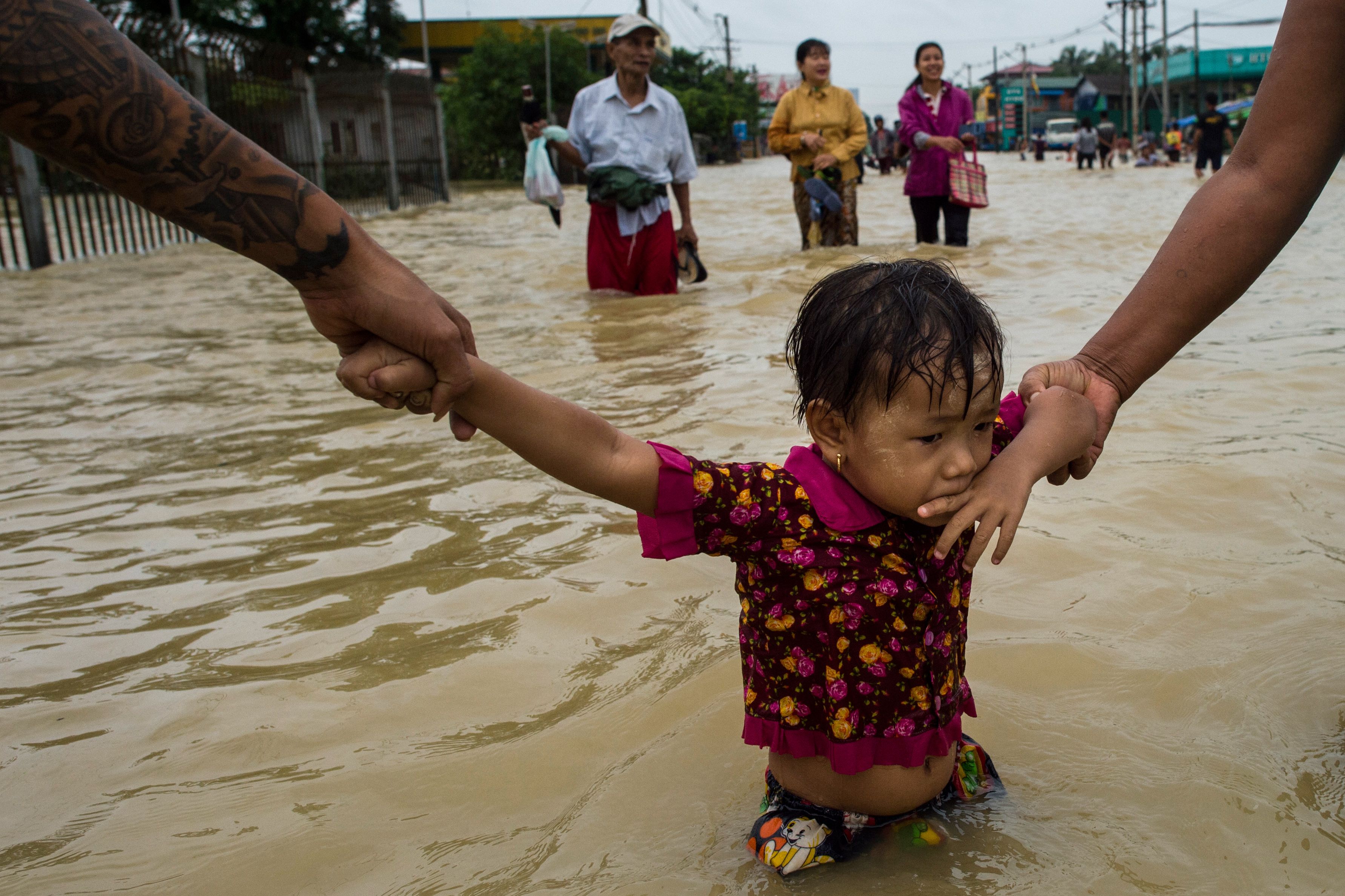 TOPSHOT-MYANMAR-FLOOD-ENVIRONMENT
