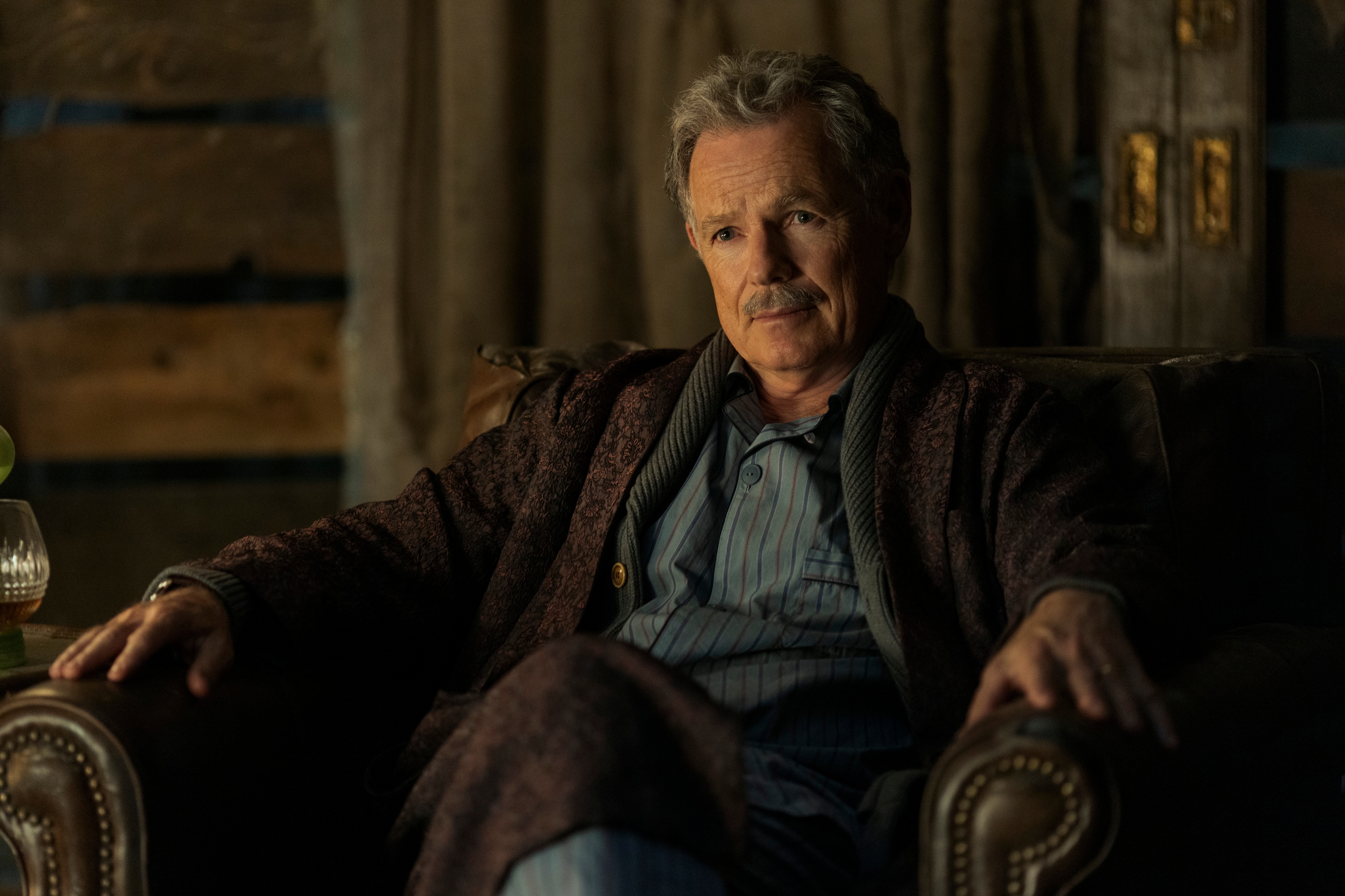 Bruce Greenwood as Roderick Usher in episode 1 of 'The Fall of the House of Usher'