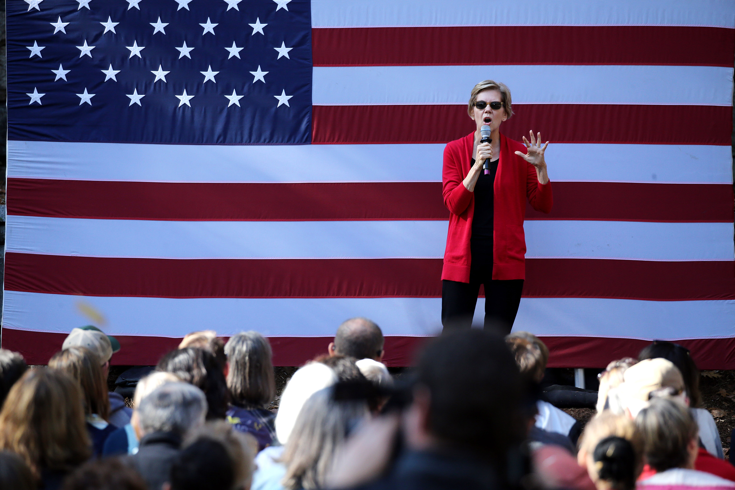 U.S. Senator And Presidential Candidate Elizabeth Warren