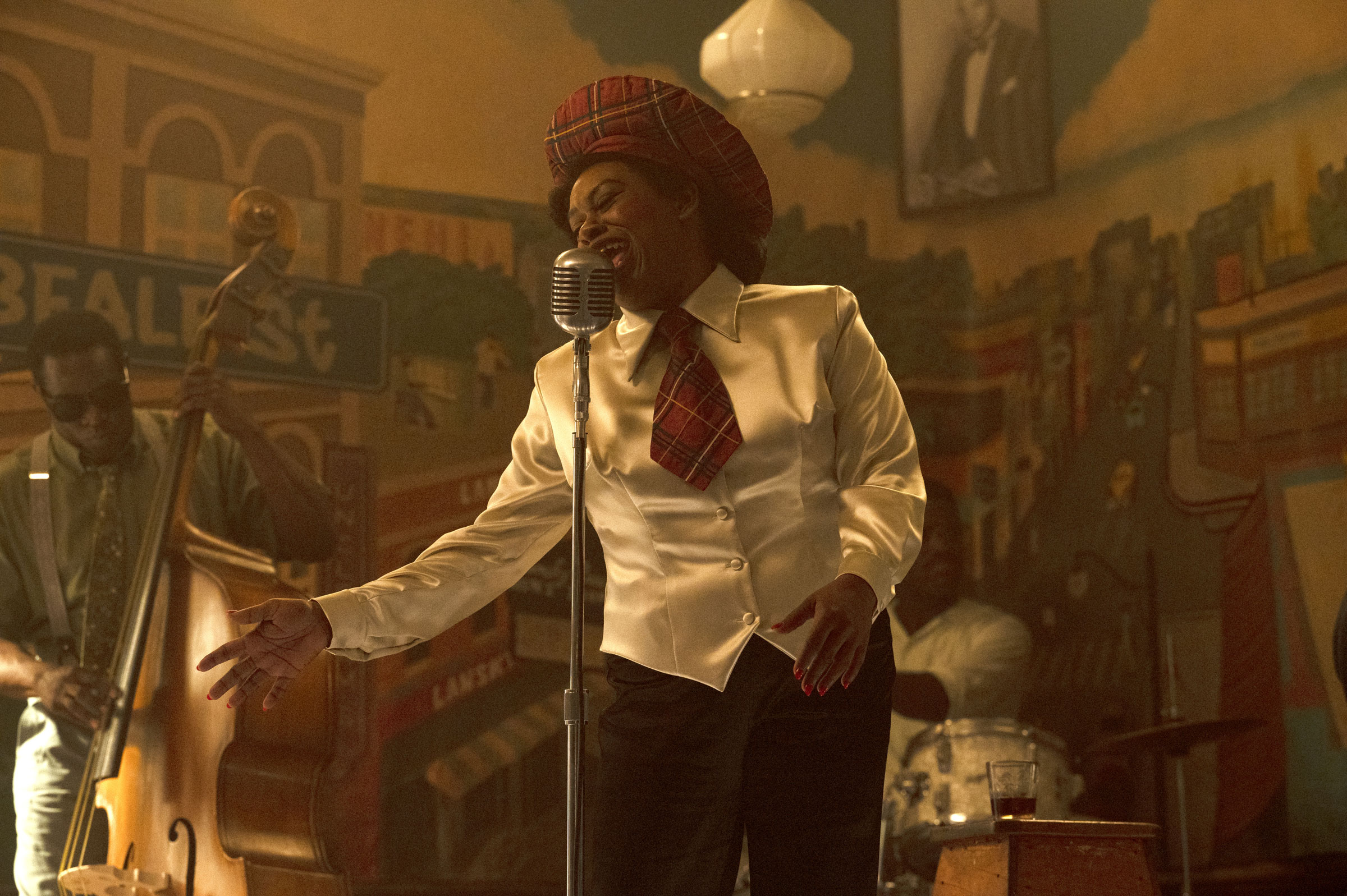 Shonka Dukureh as Big Mama Thornton in Warner Bros. Pictures’ drama “Elvis.”