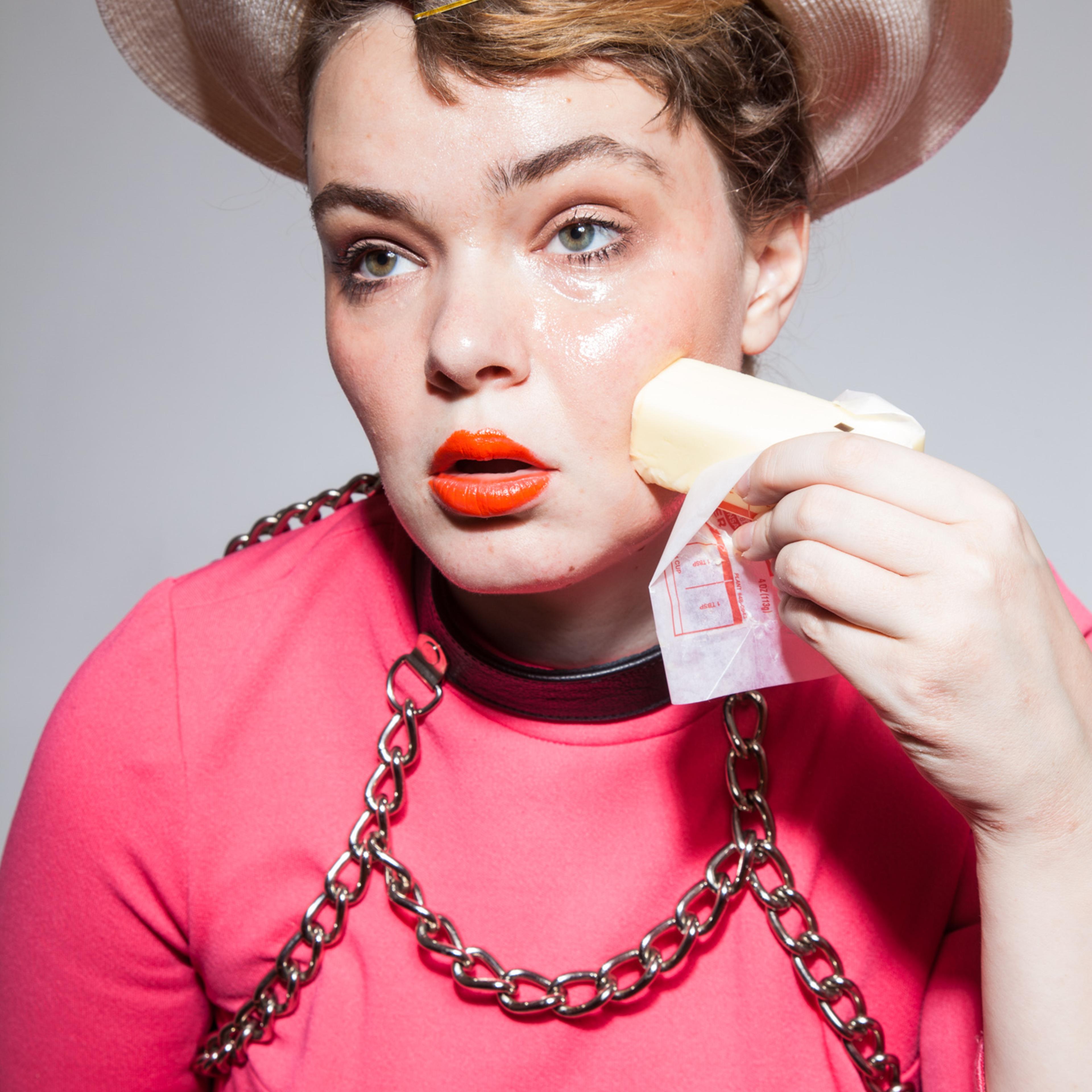 Anna Friemoth, "Butterface", 2015, archival print on Hahnemuhle paper, 24 x 34 inches