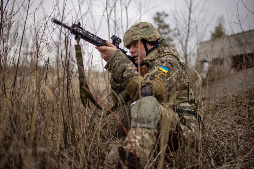 Ukraine's Territorial Defense Forces Training