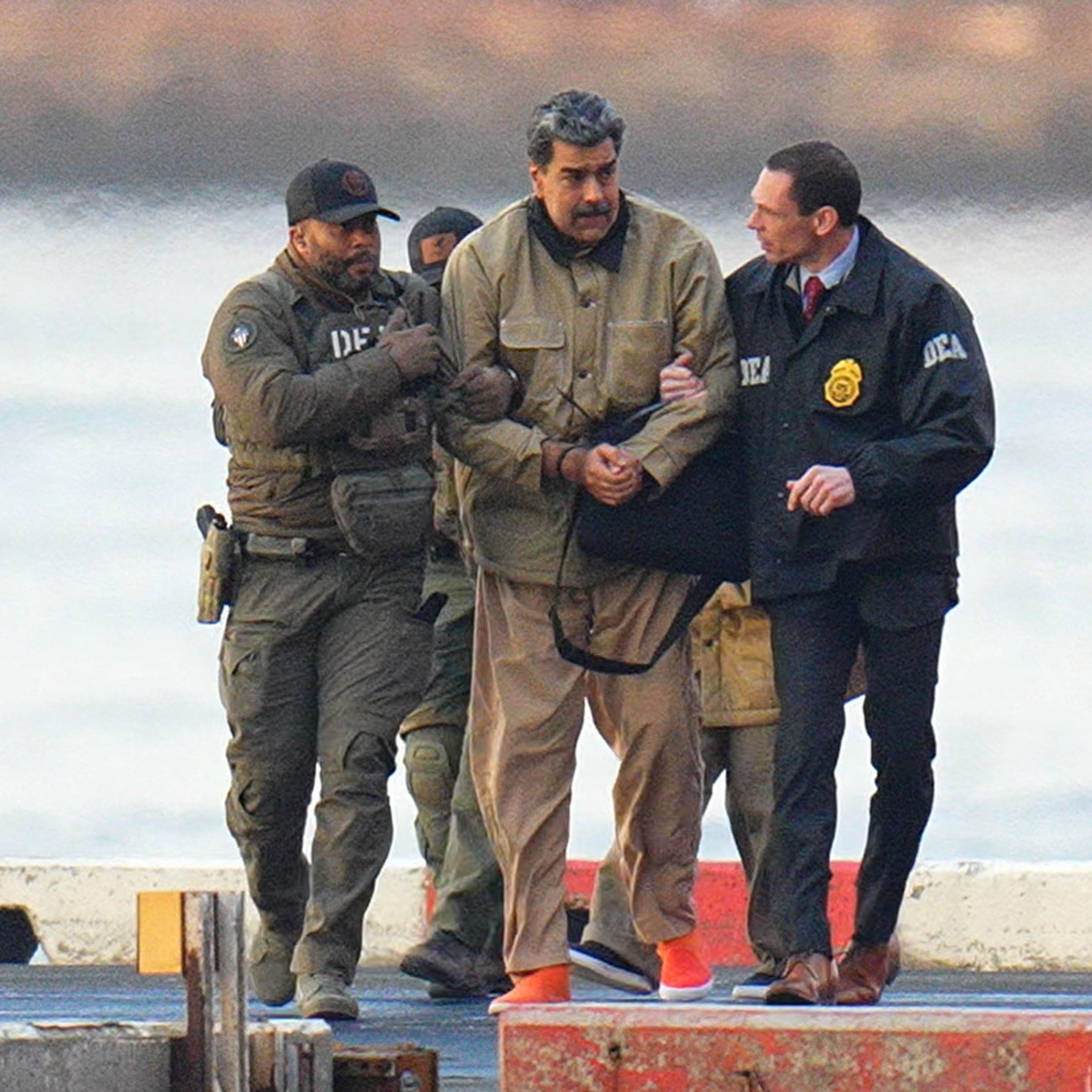 Nicolas Maduro Transported To Court Hearing