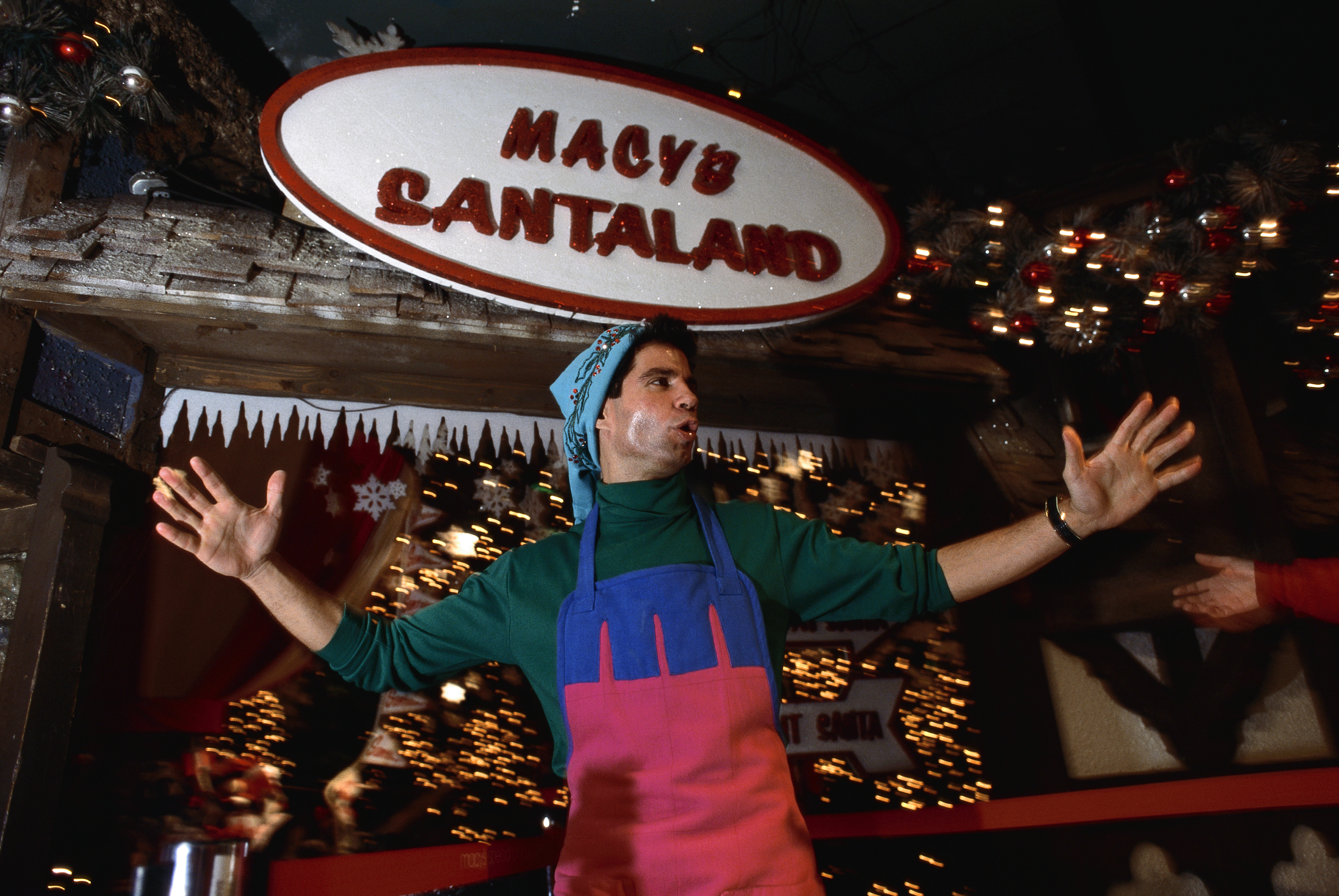 Elf at Macy's Santaland