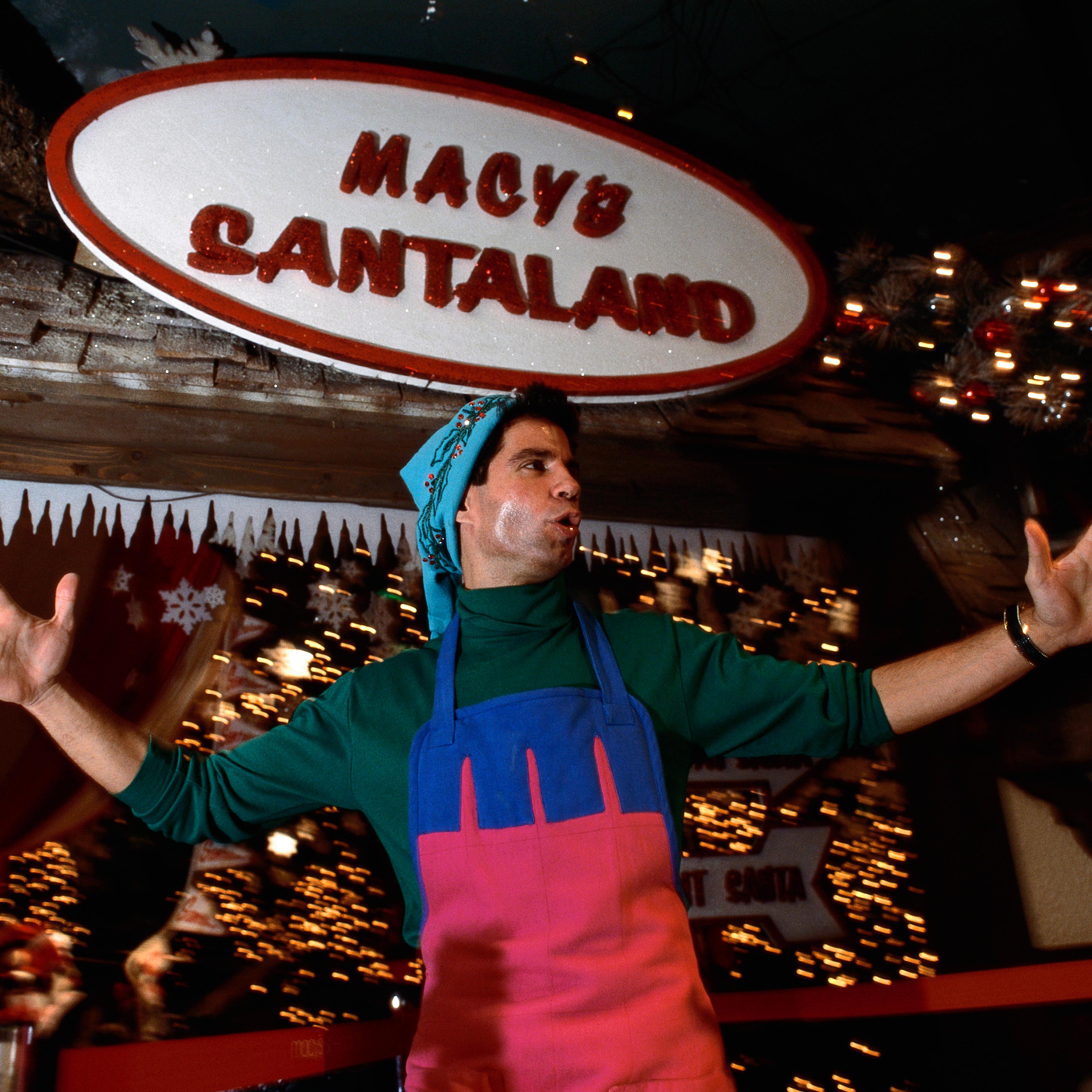 Elf at Macy's Santaland