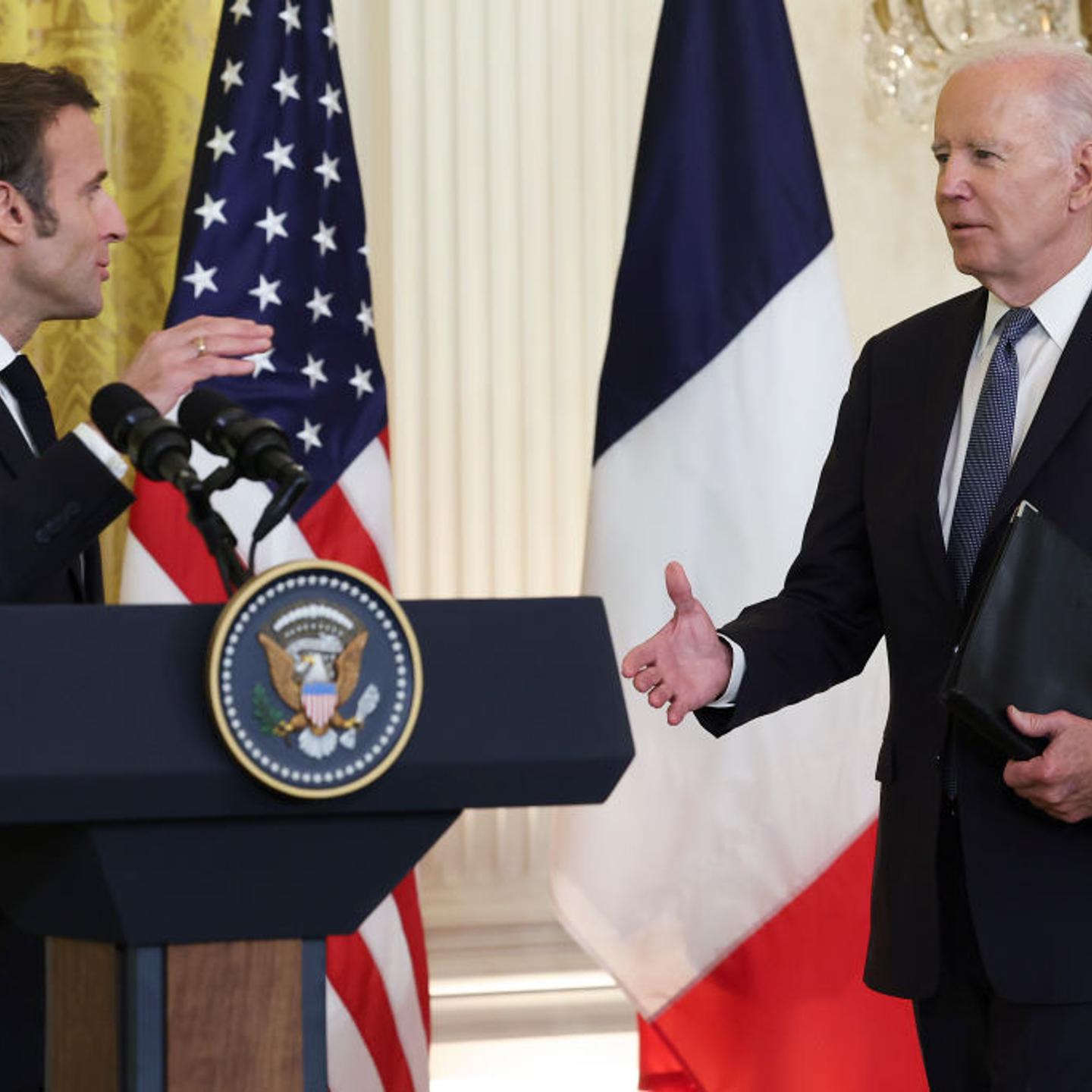 President Biden Welcomes French President Macron To The White House