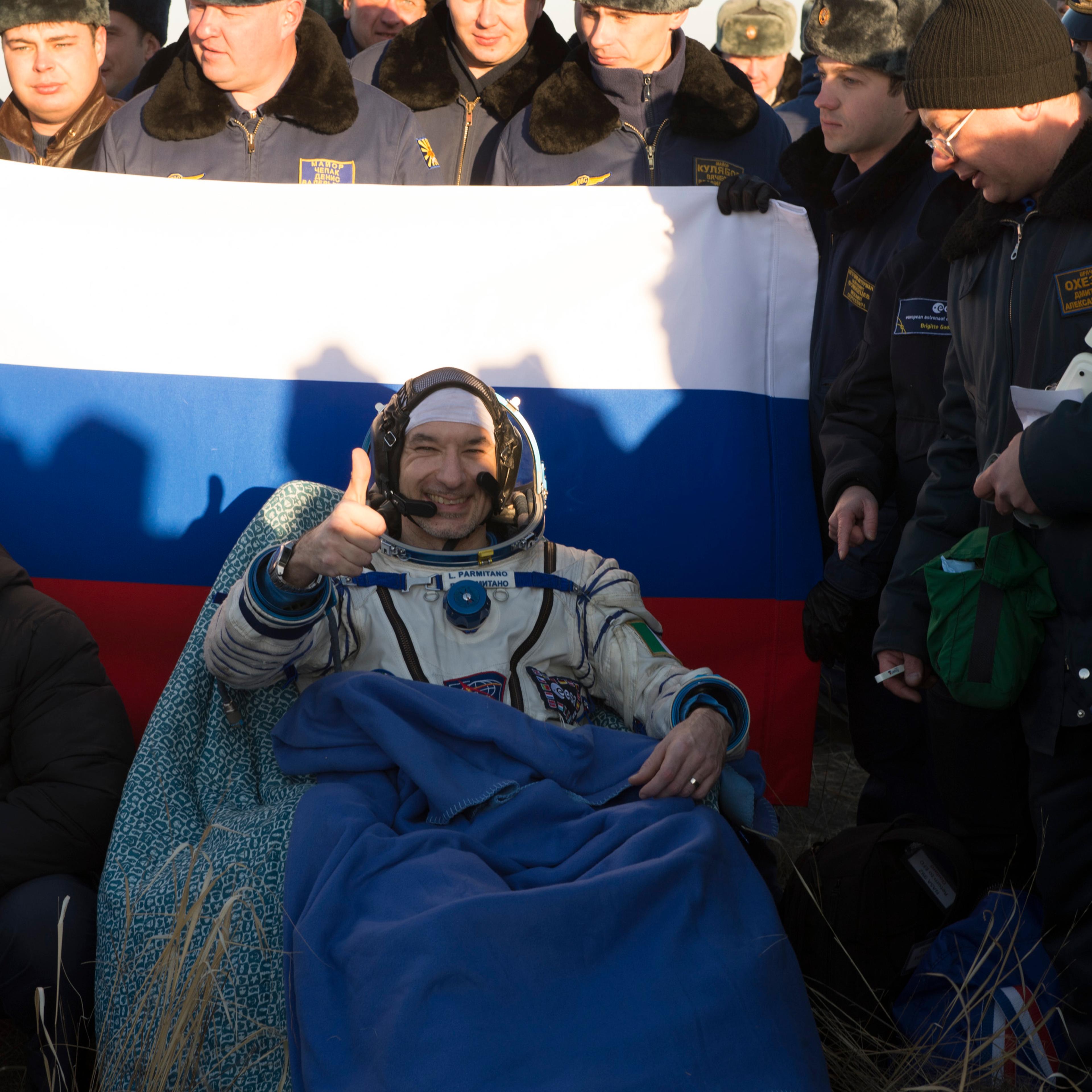 Astronaut Luca Parmitano Returns To Earth Onboard Soyuz TMA-09M