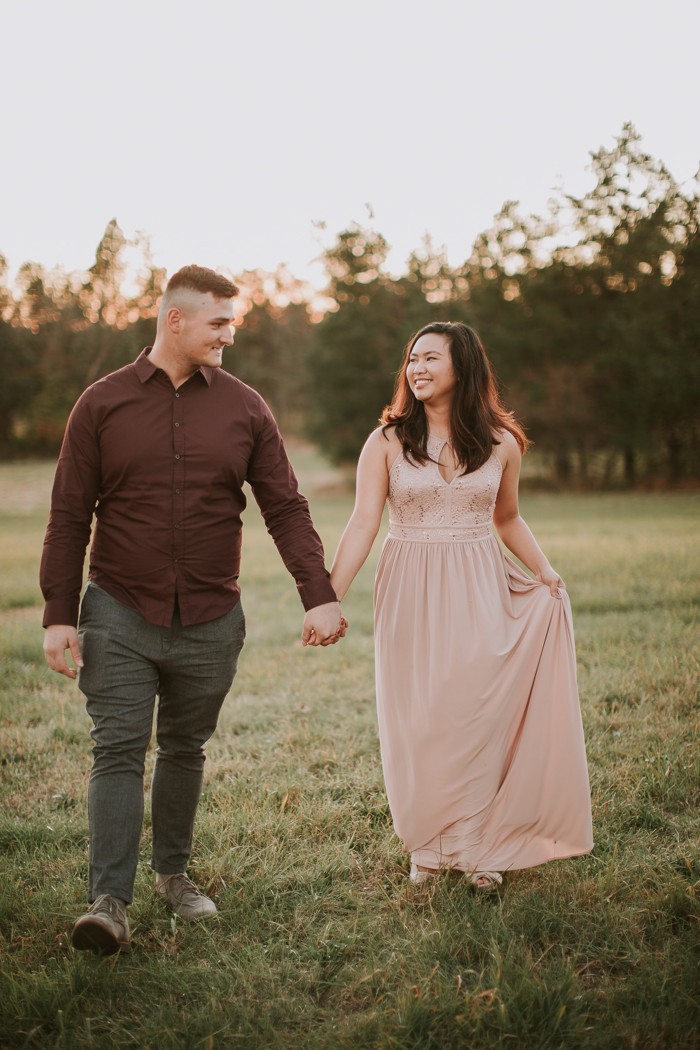 Krissi Jimenez and Andrew Arnold