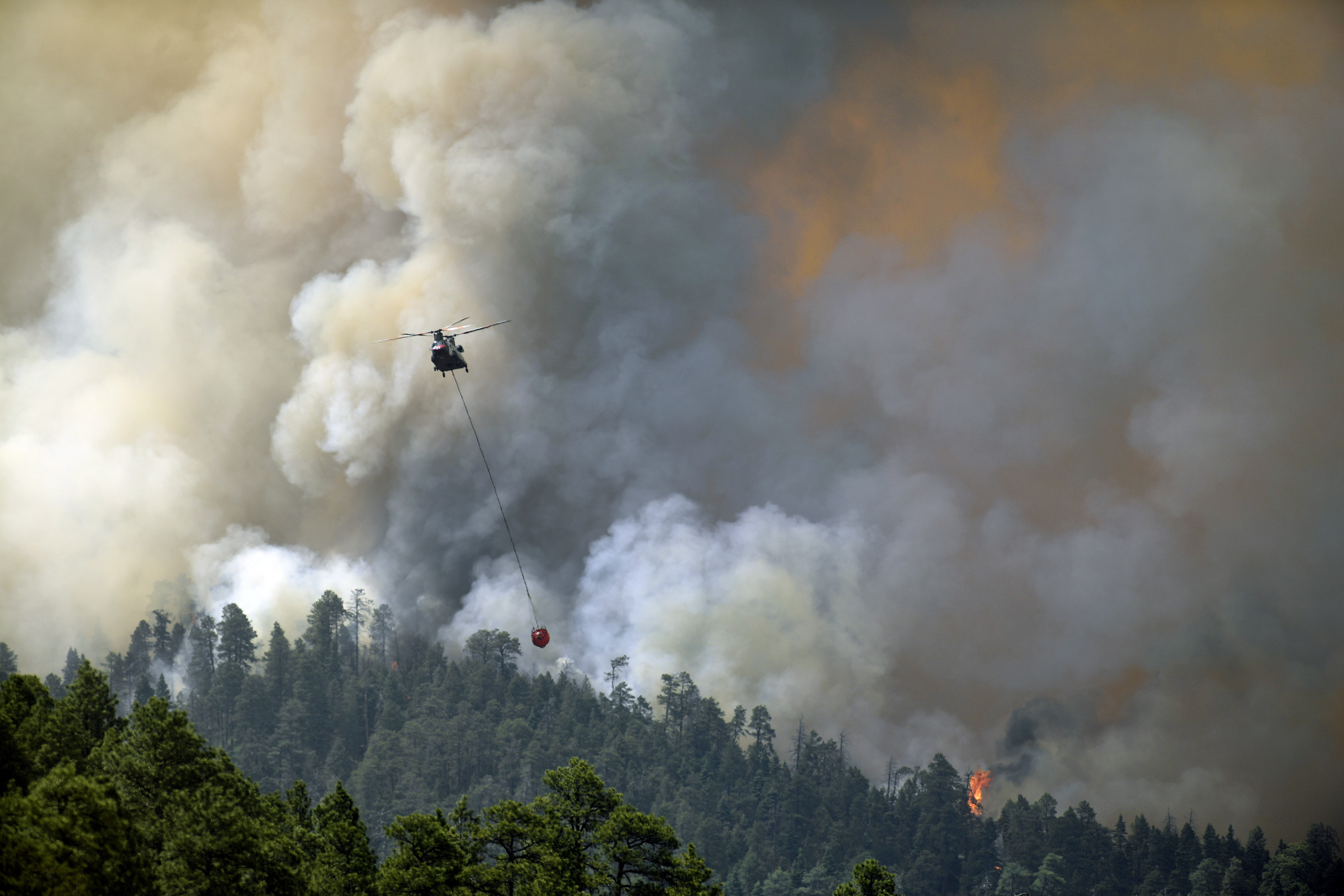 The 416 fire in Hermosa, Colorado
