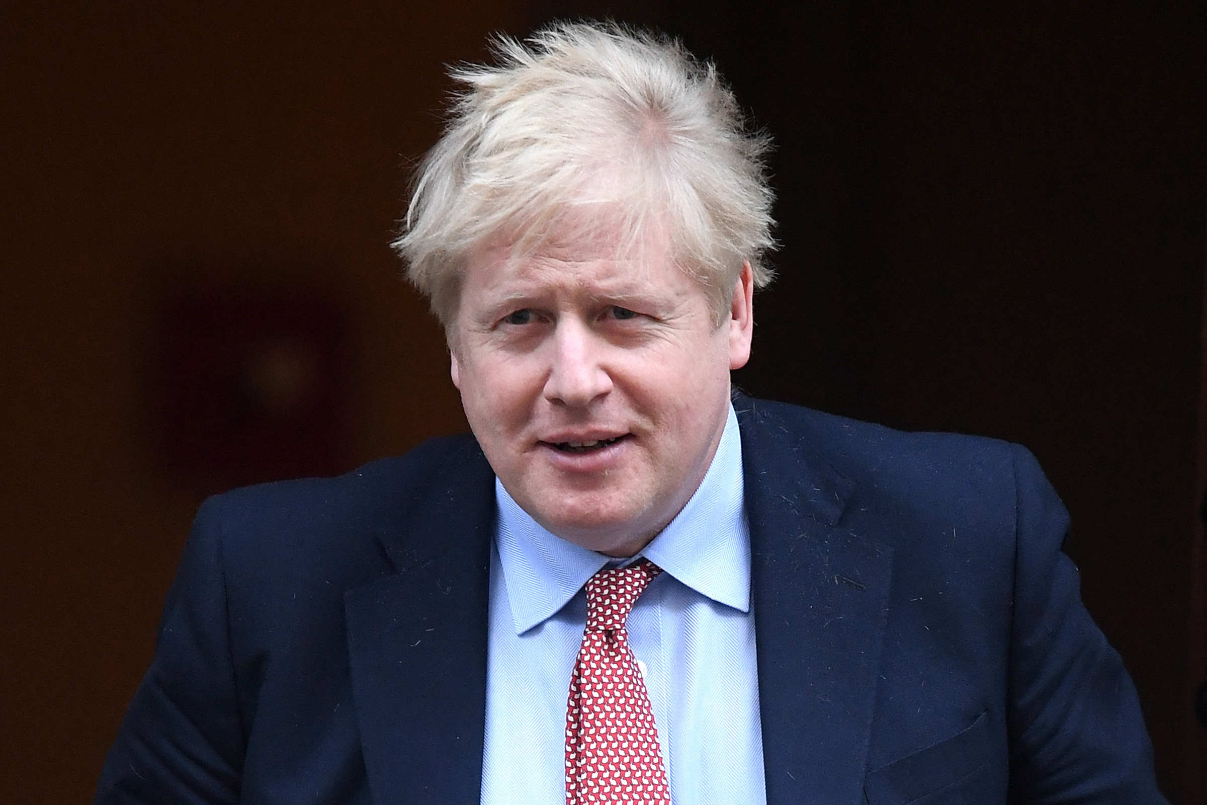 Prime Minister Boris Johnson leaves 10 Downing Street