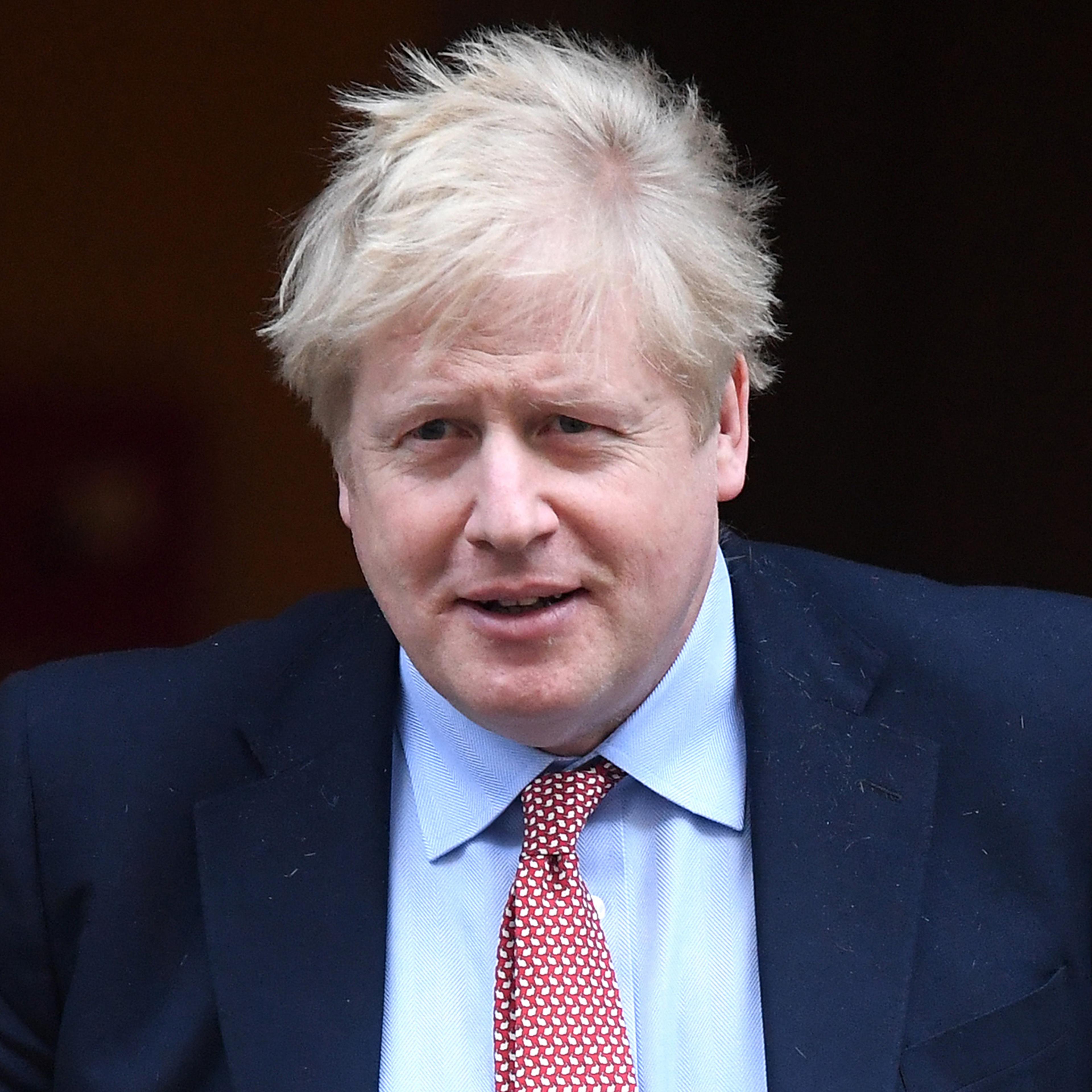 Prime Minister Boris Johnson leaves 10 Downing Street