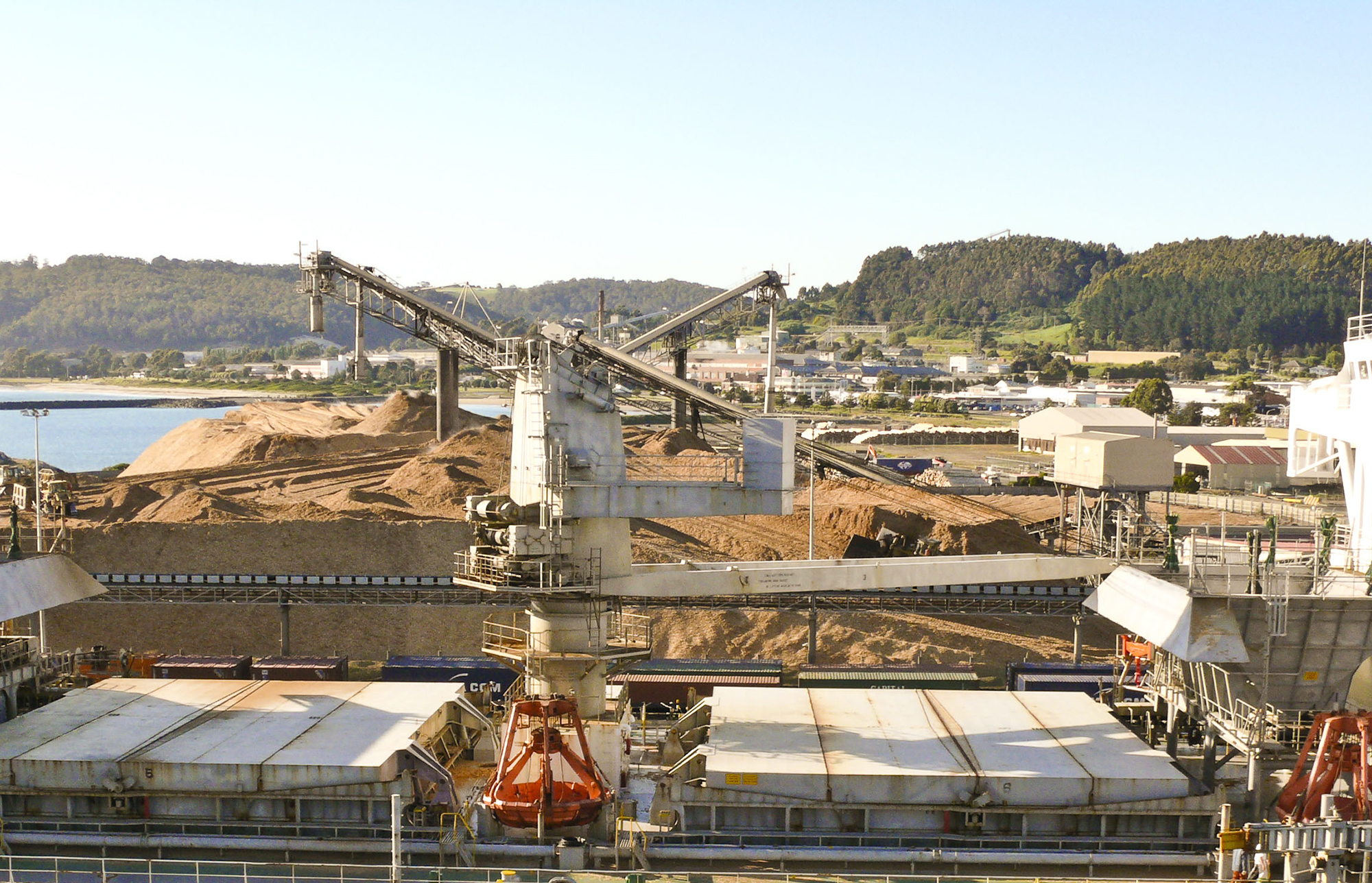 The Docks of Burnie, Tasmania