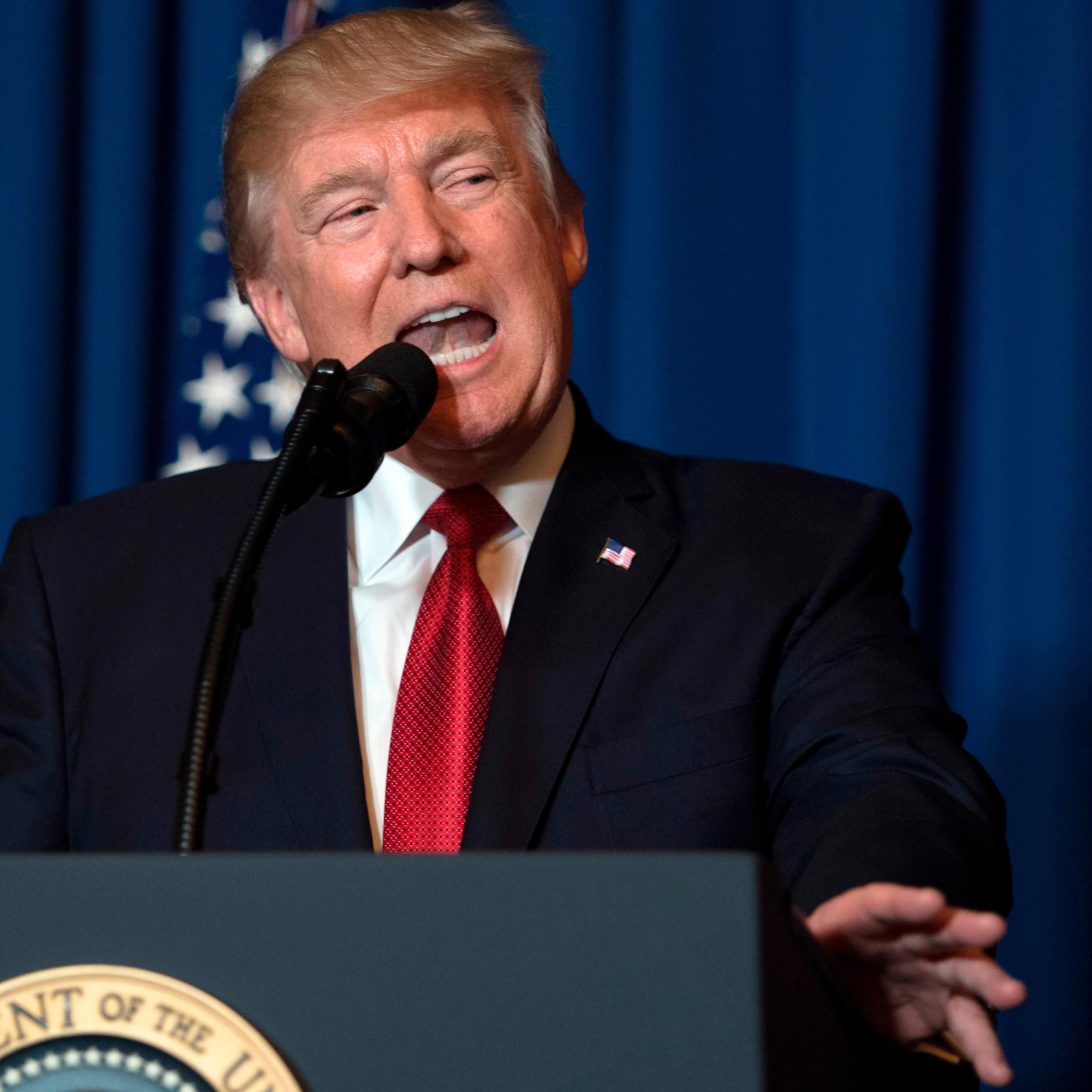US-SYRIA-CONFLICT-MILITARY-STRIKE-TRUMP