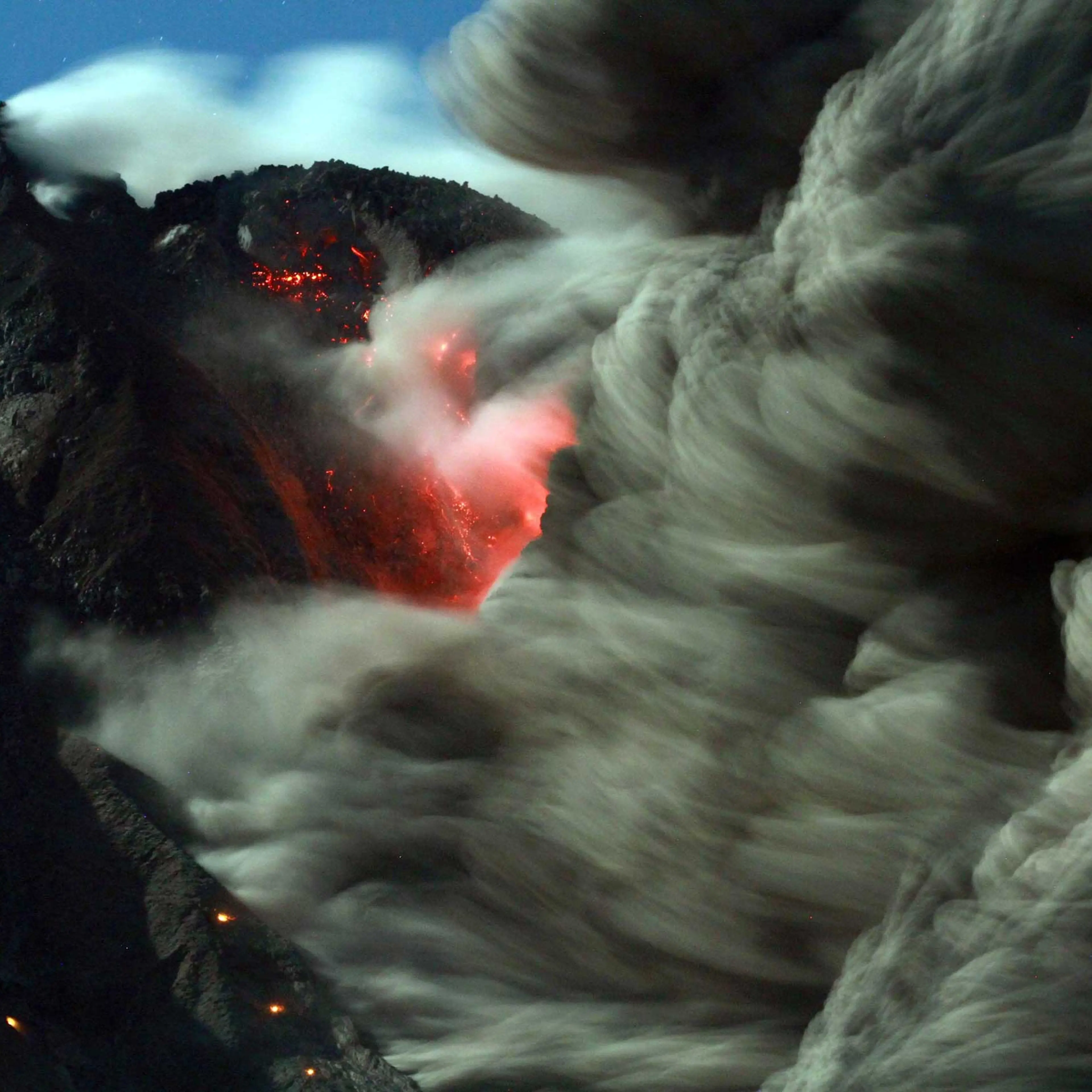 Mount Sinabung eruption