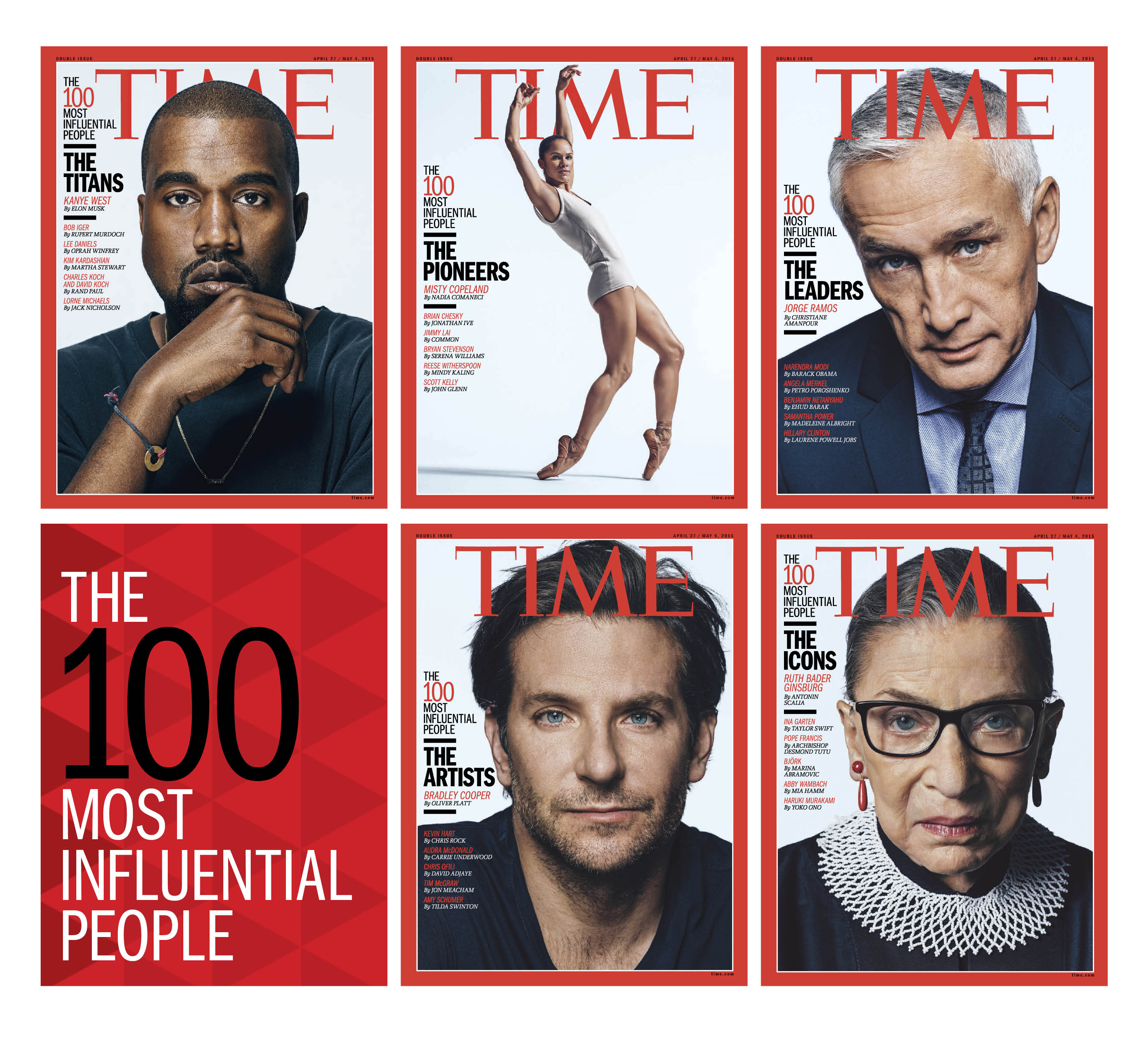 TIME 100 The Most Influential People Time Magazine Covers