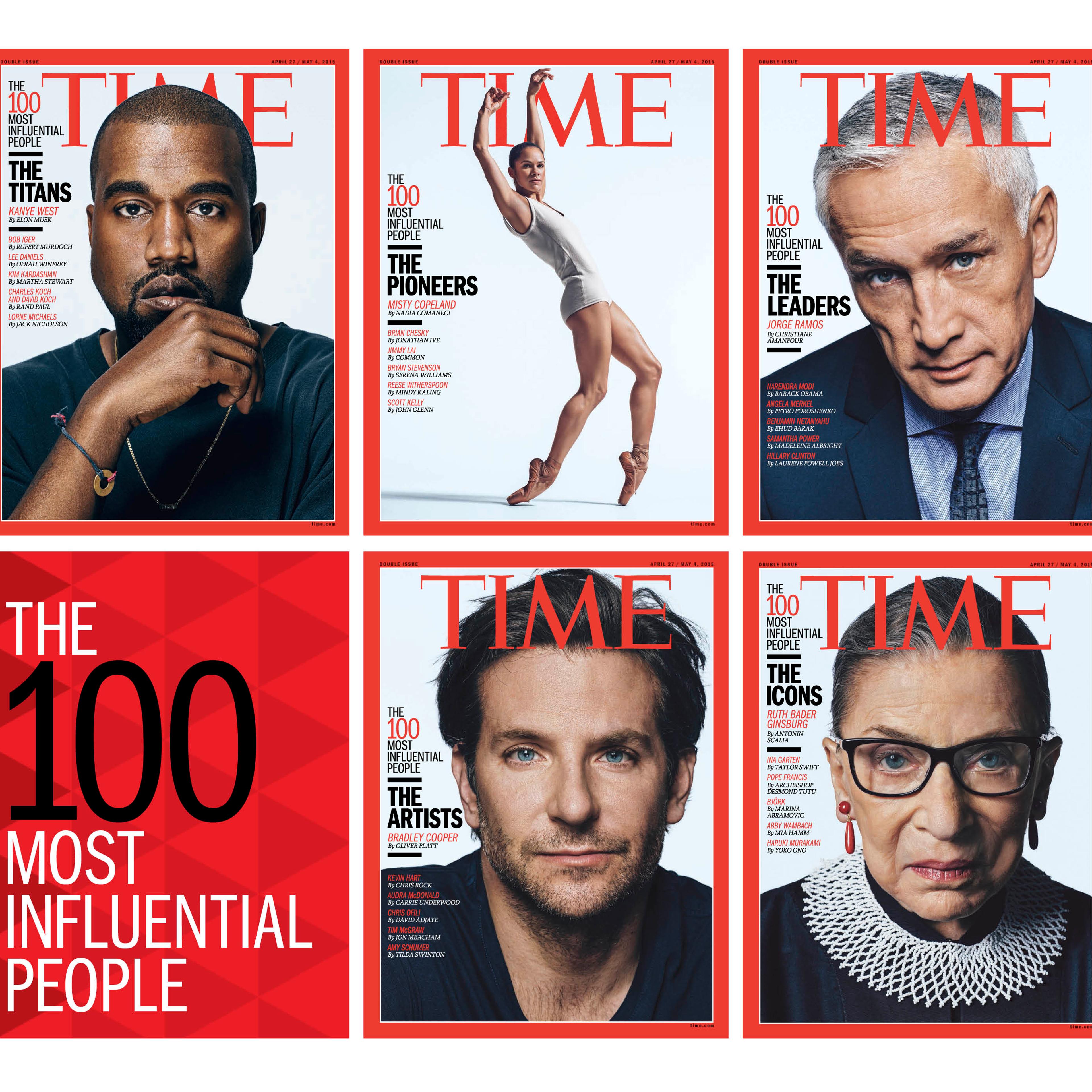 TIME 100 The Most Influential People Time Magazine Covers