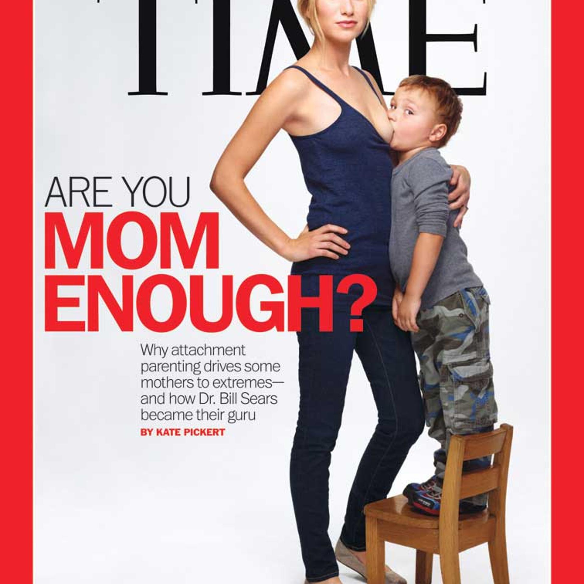 Martin Schoeller photographed four mothers who subscribe to attachment parenting for this week's cover of TIME.