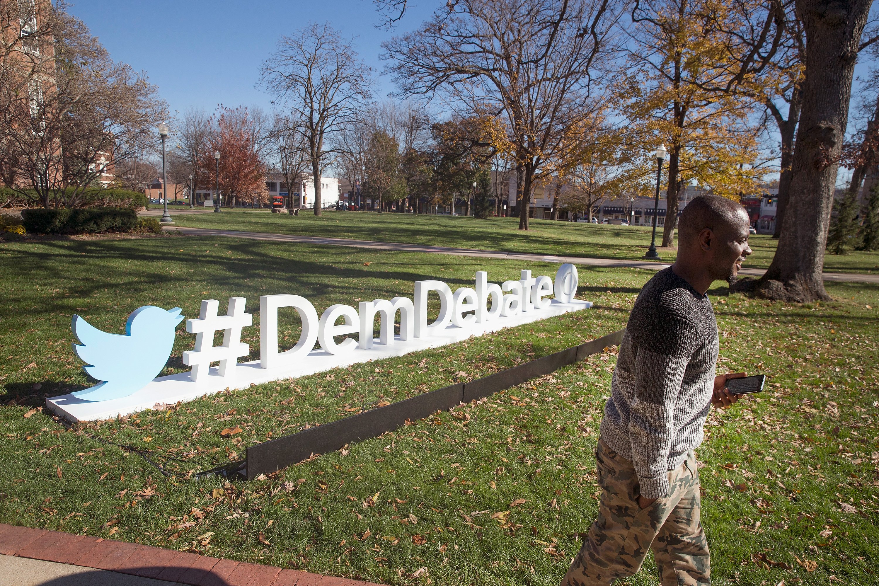 Democrats Prepare For Second Presidential Debate In Des Moines