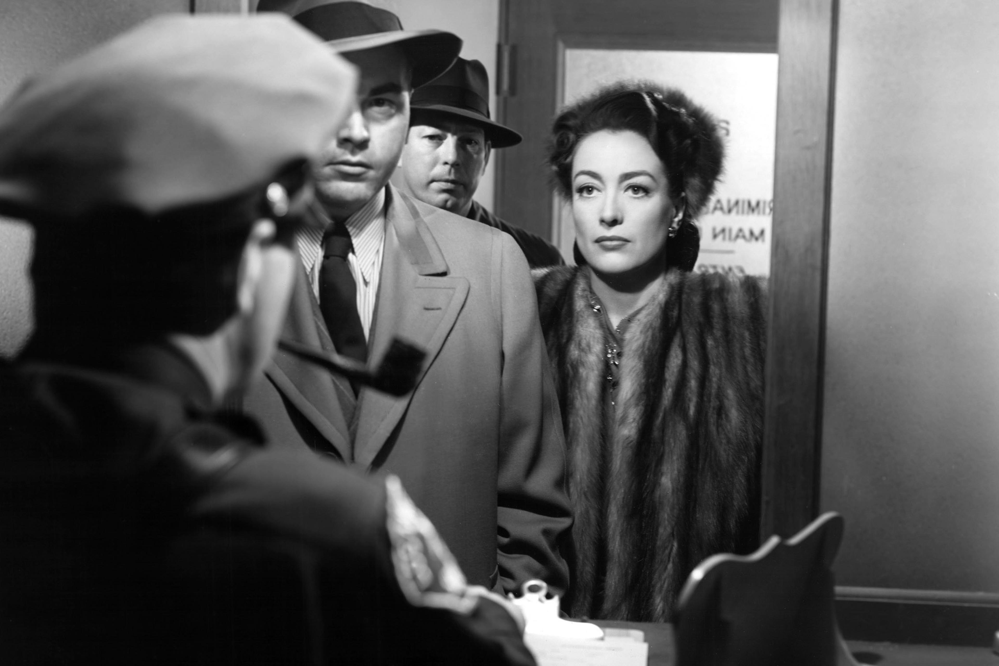Mildred Pierce, James Flavin, Don O'Connor, Joan Crawford, 1945.