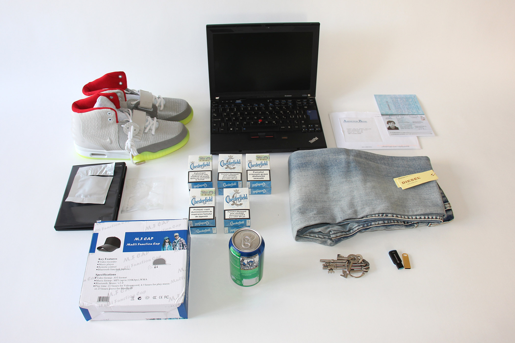 Items purchased on the darknet by the Random Darknet Shopper
