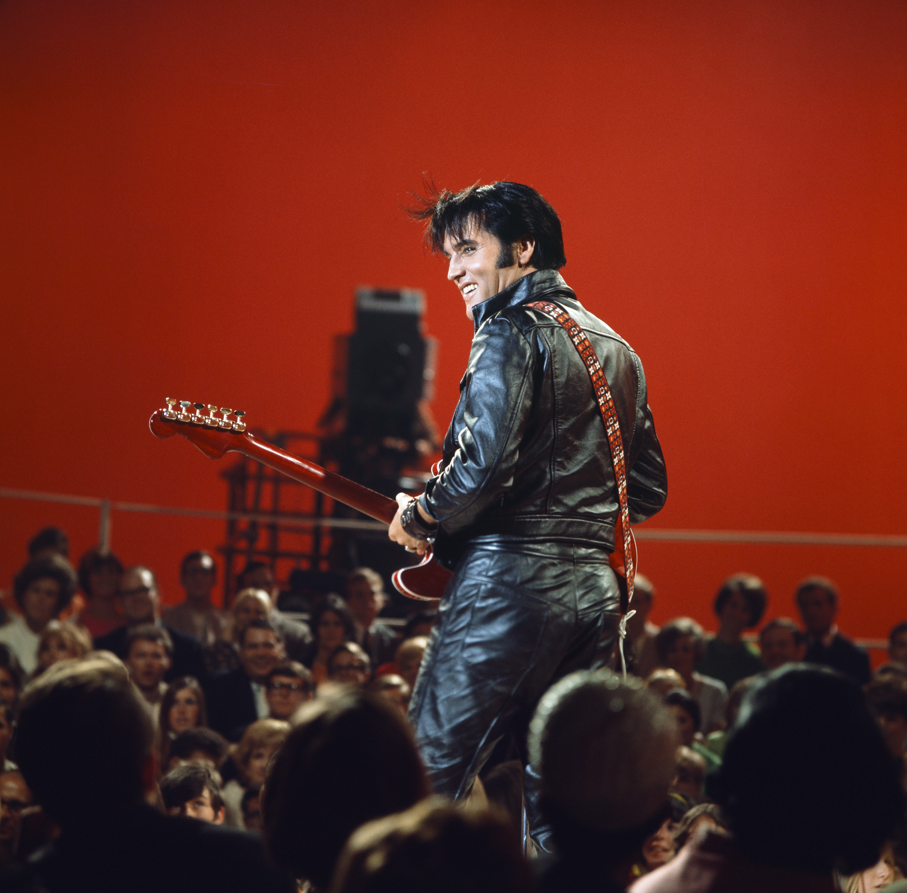 Elvis Presley during his '68 Comeback Special on NBC