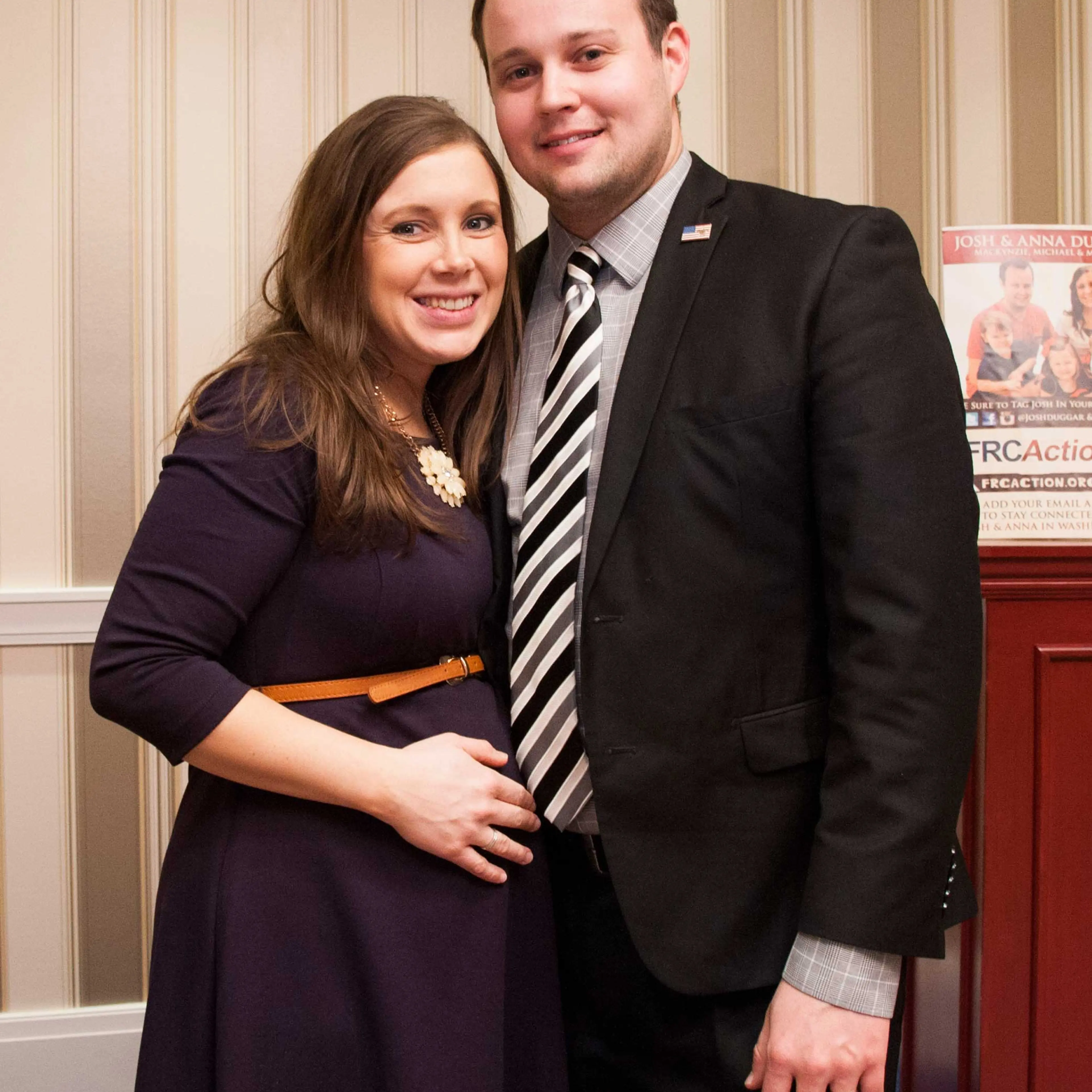 Anna and Josh Duggar at the 42nd annual Conservative Political Action Conference (CPAC) at the Gaylord National Resort Hotel and Convention Center in National Harbor, Md., on Feb. 28, 2015.