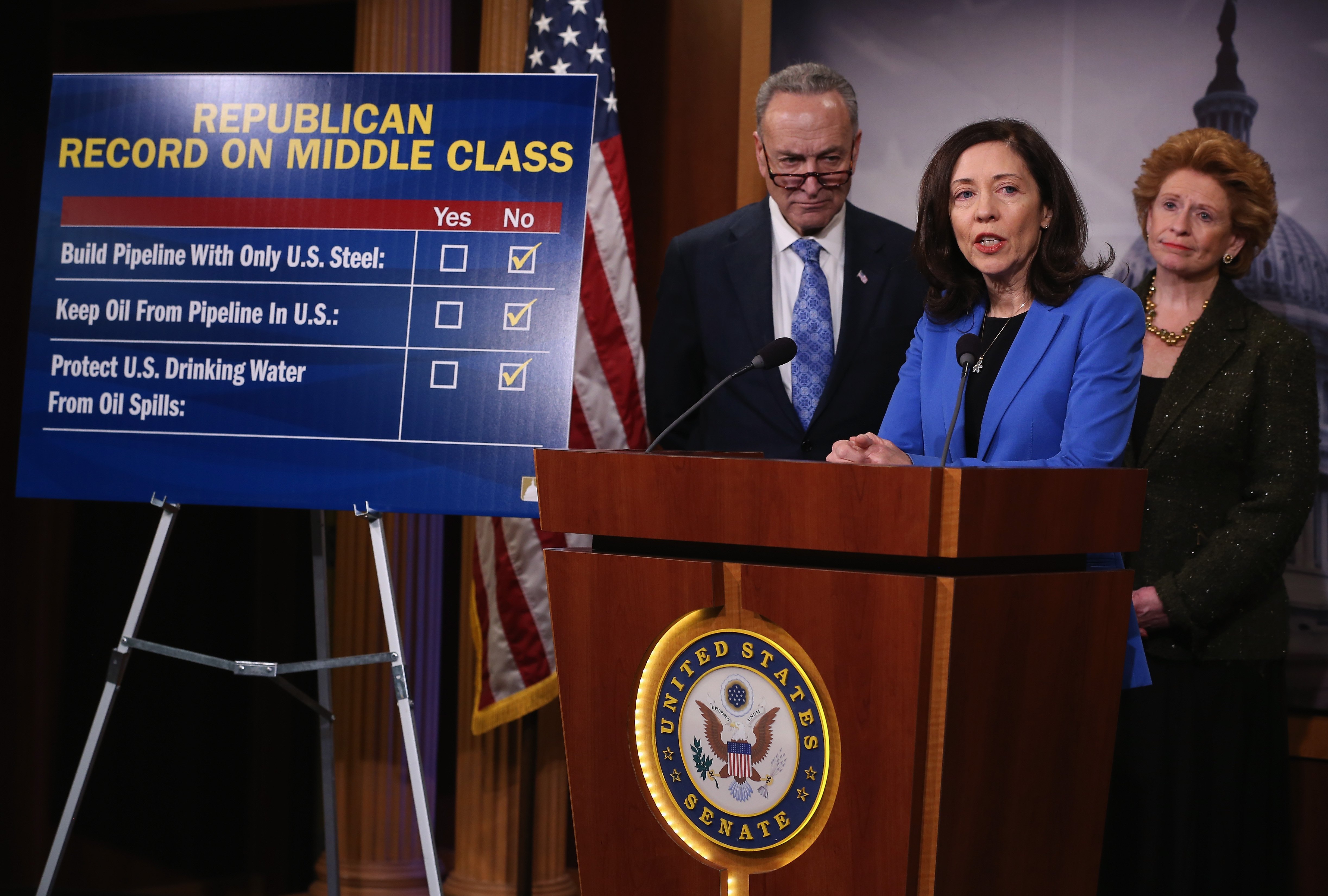 Senate Votes On Keystone XL Pipeline Bill