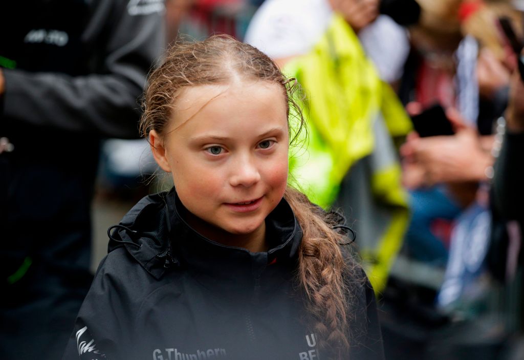 Greta Thunberg In New York City