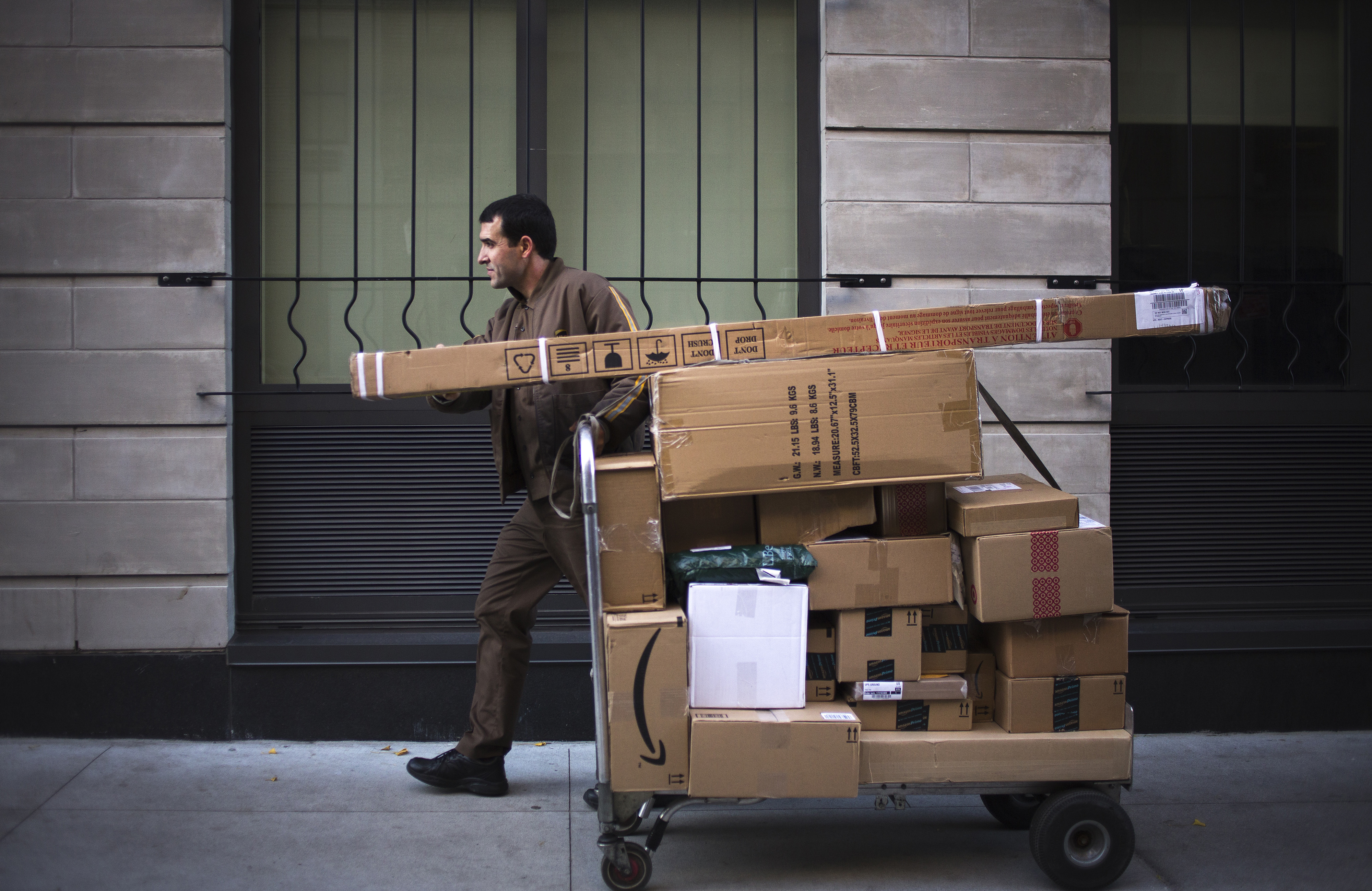 Inside A United Parcel Service Inc. Distribution Facility On Cyber Monday