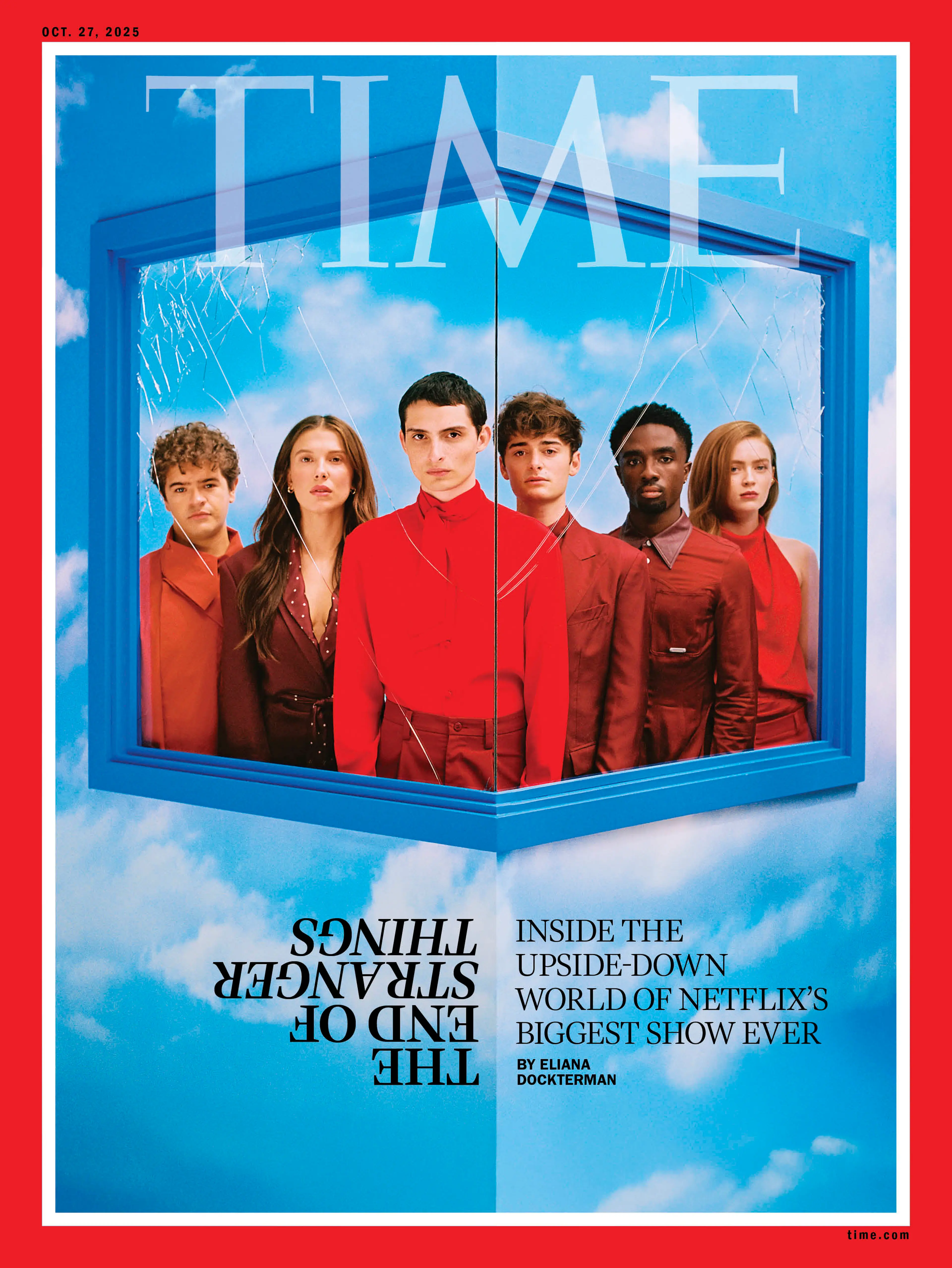 Stranger Things Time Magazine cover