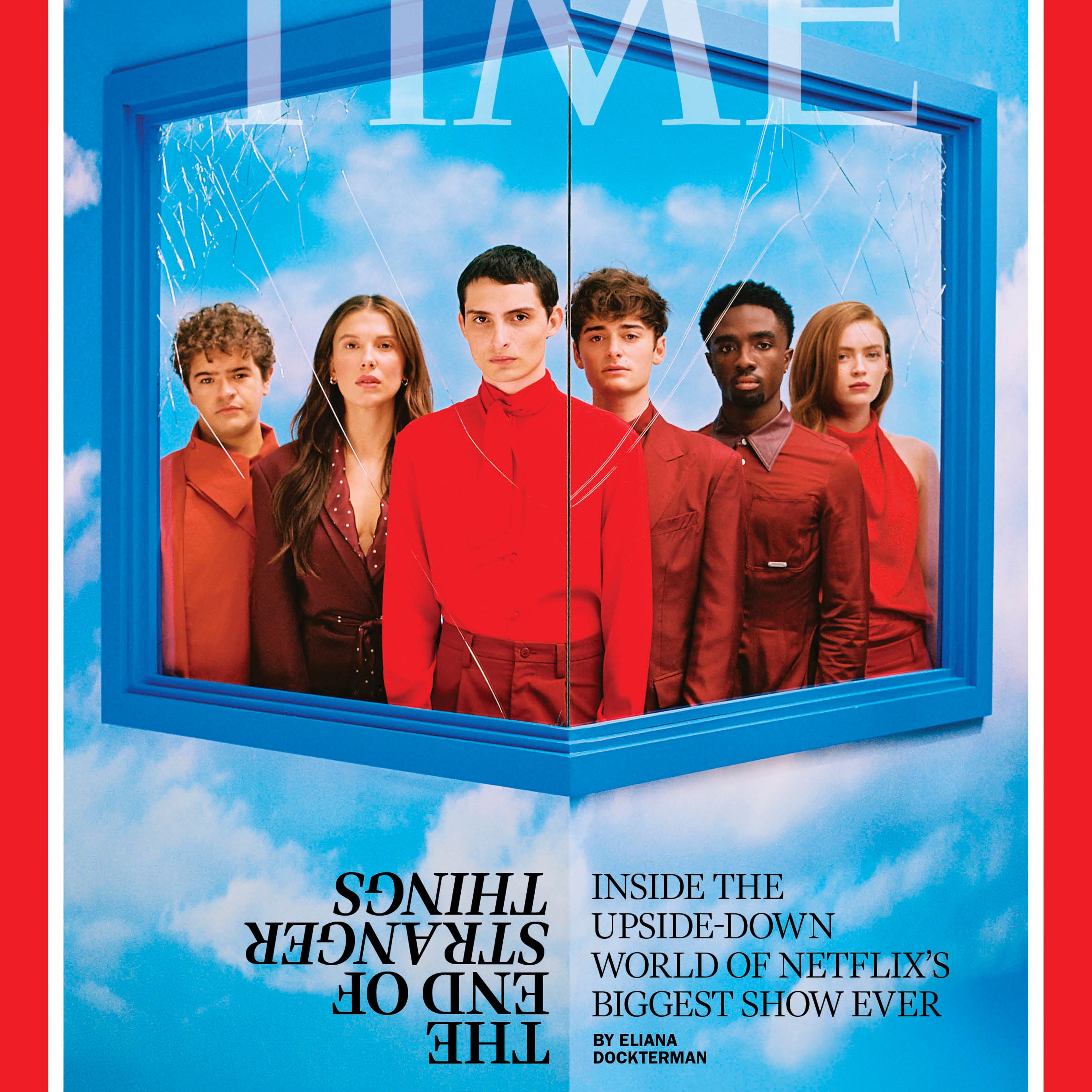 Stranger Things Time Magazine cover